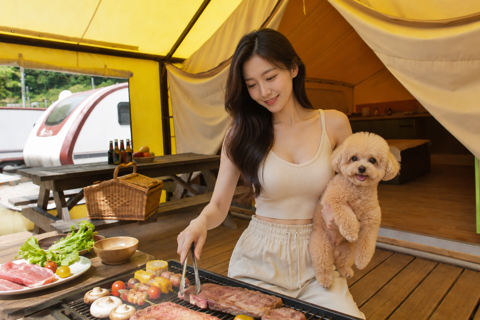 가평명지산카라반글램핑