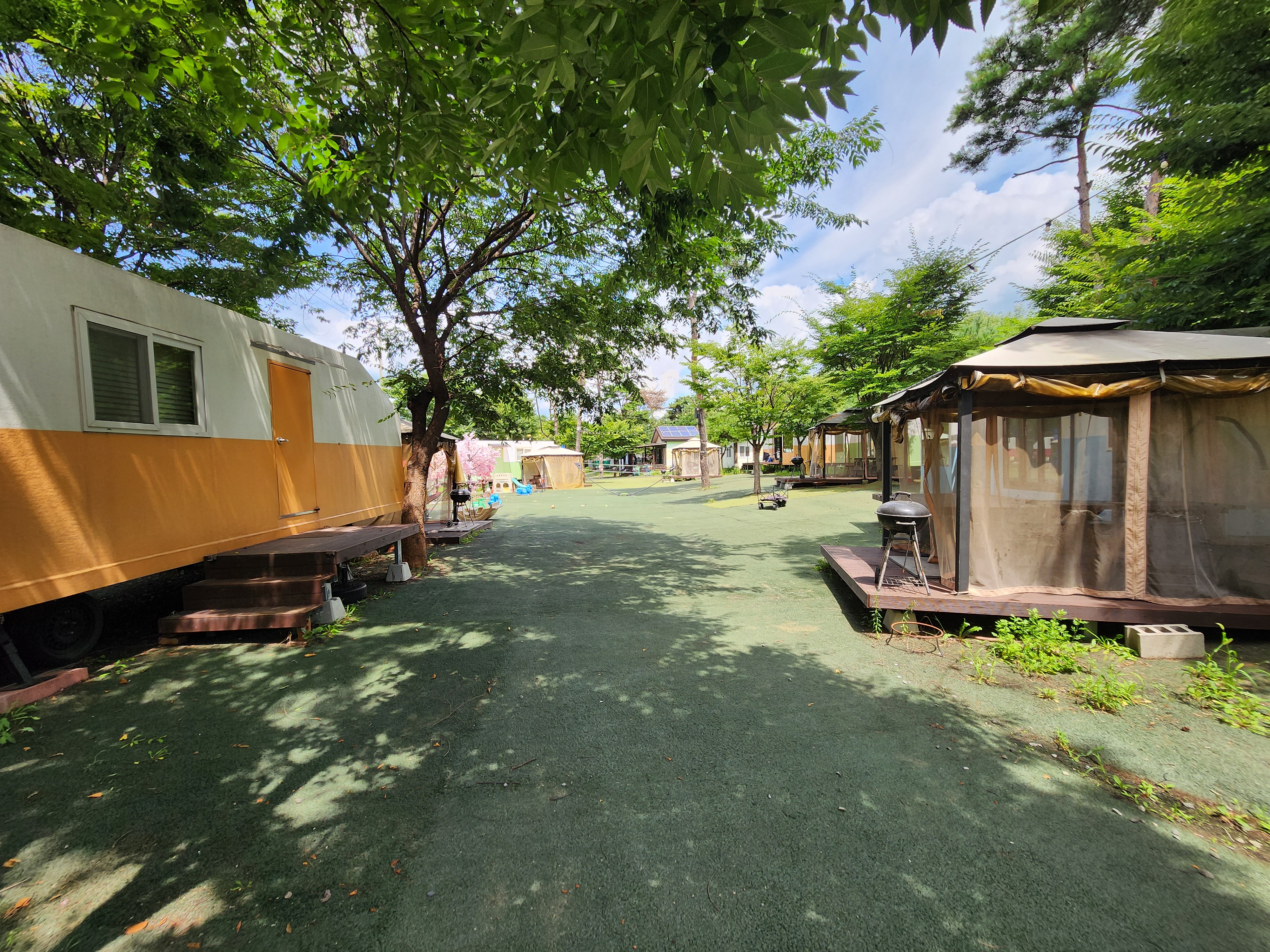 포천 글램파크 글램핑 카라반 이미지