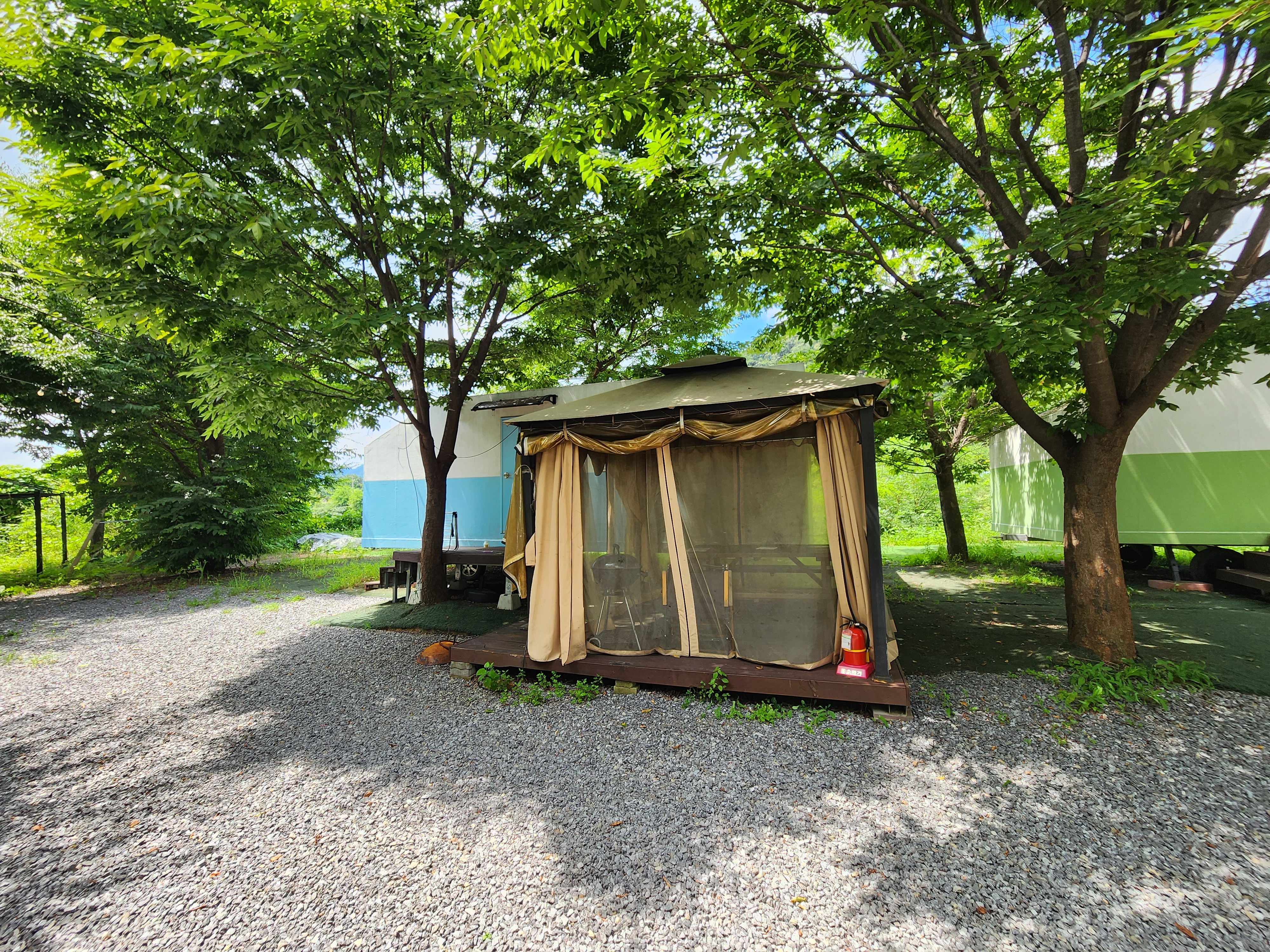 포천 글램파크 글램핑 카라반 이미지