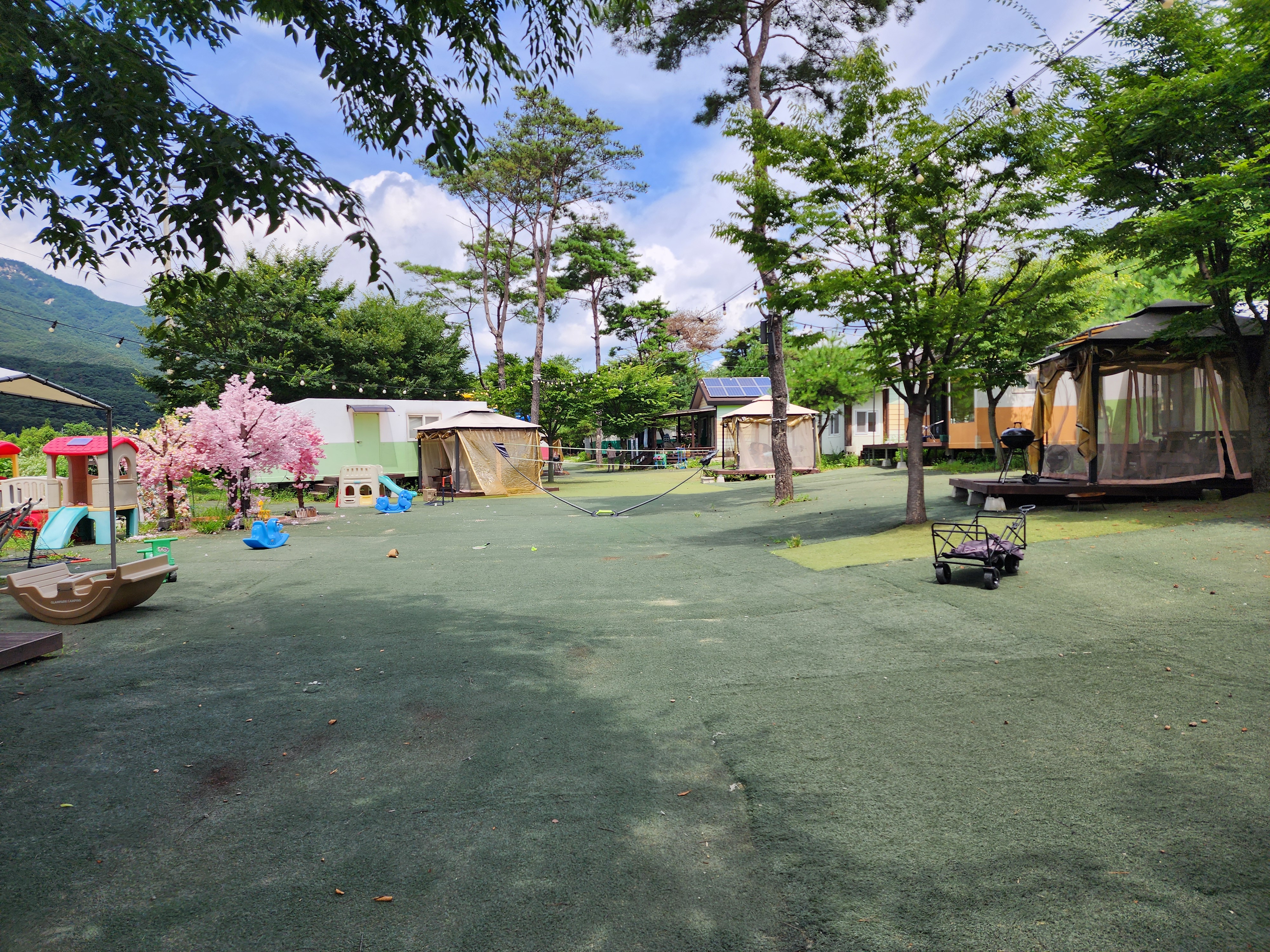 포천 글램파크 글램핑 카라반 이미지