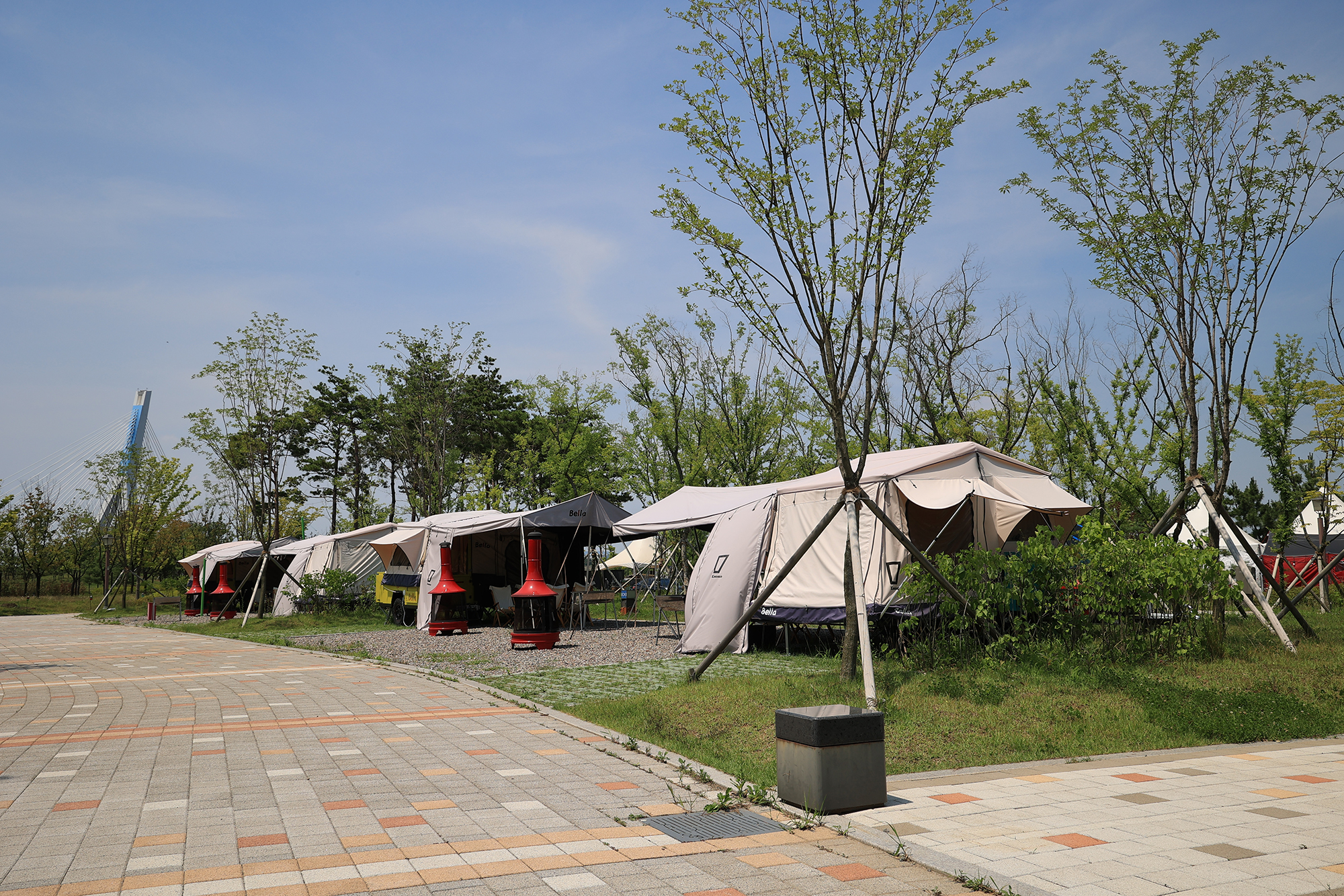 인천청라국제도시 해변공원캠핑장 18번째 이미지