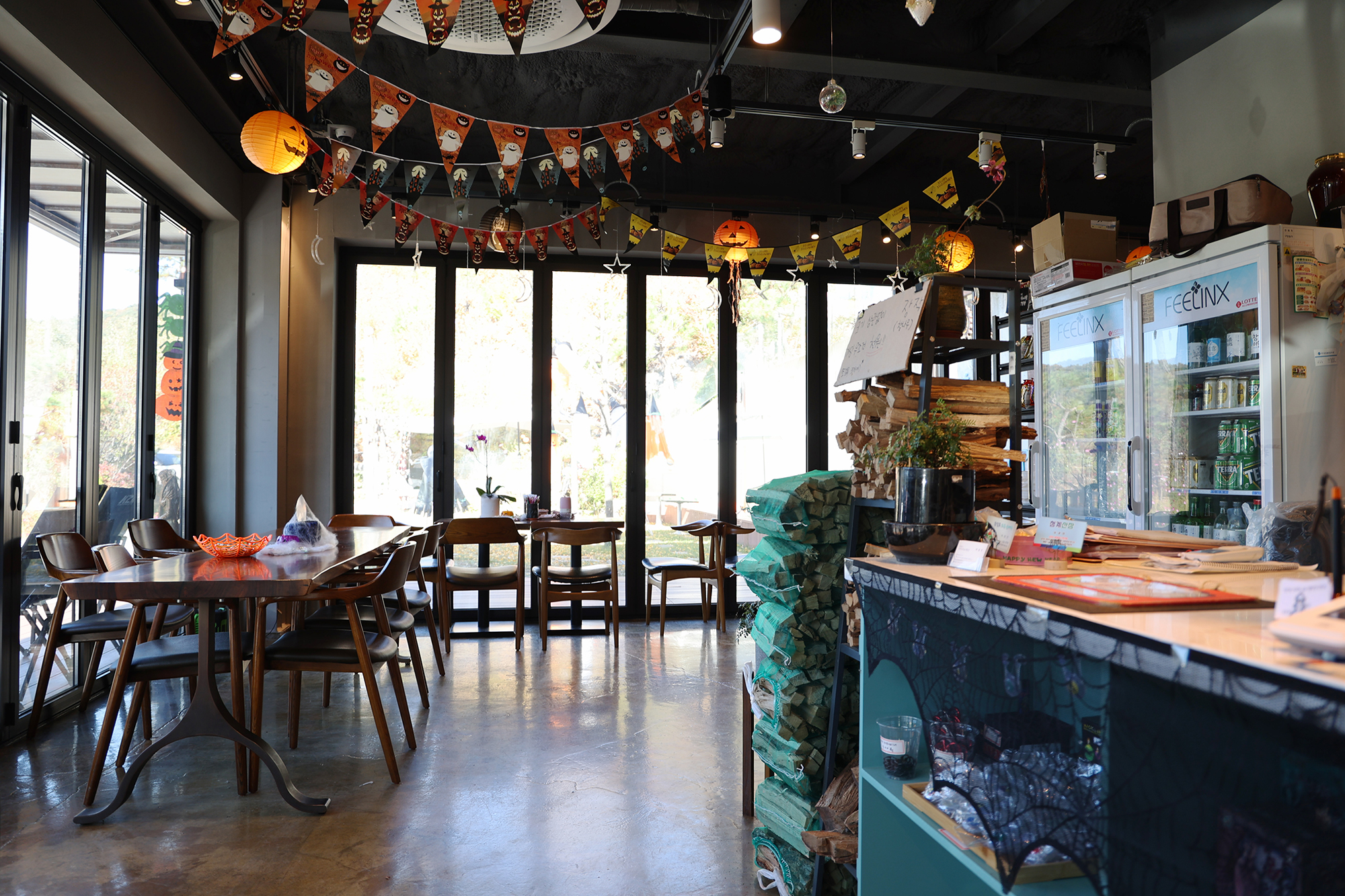 청계호수 자작나무숲 캠핑장 이미지