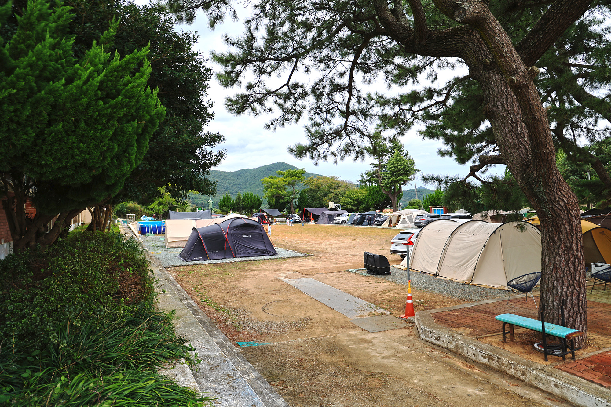 한산도 충무공교실 야영장 이미지
