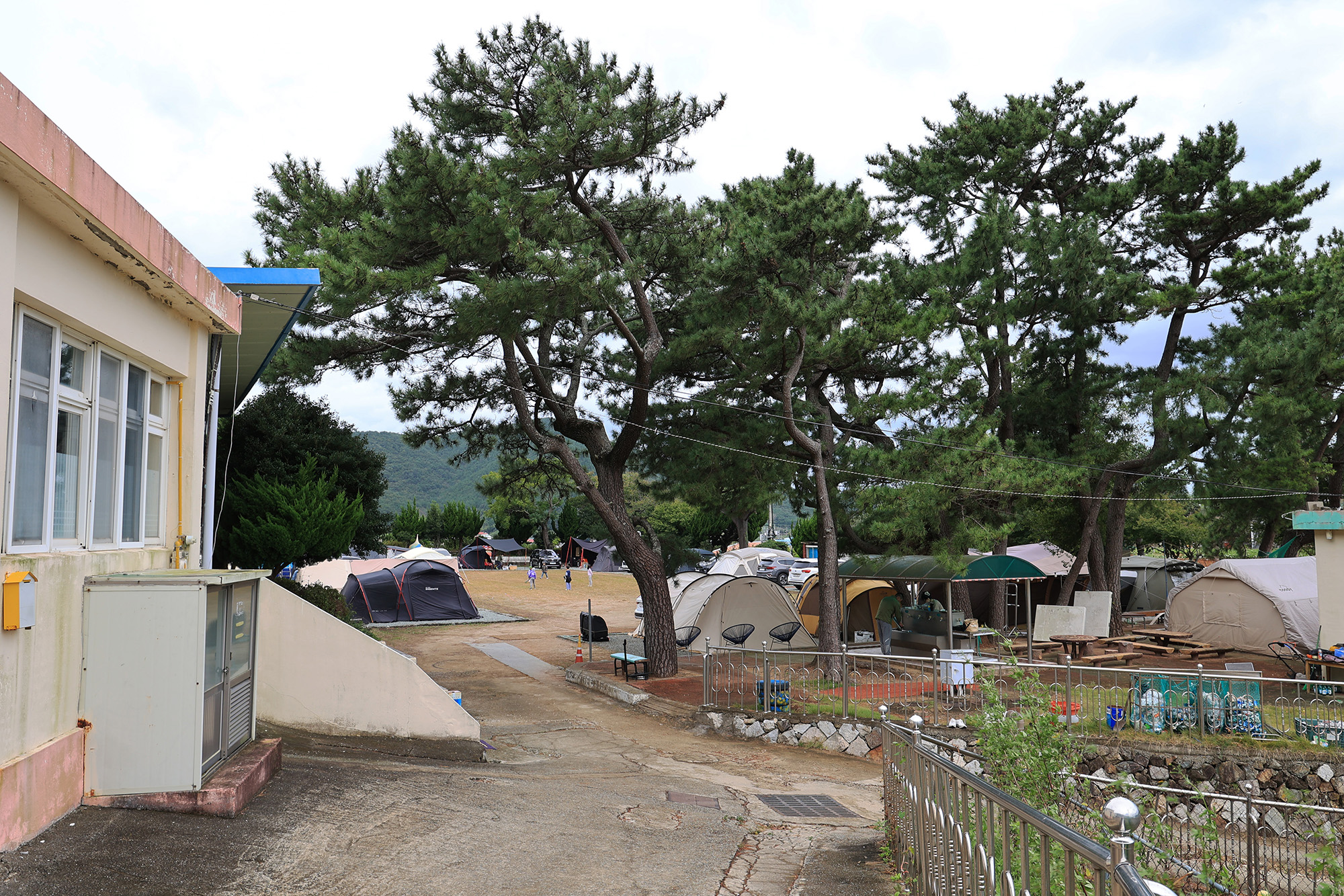한산도 충무공교실 야영장 이미지