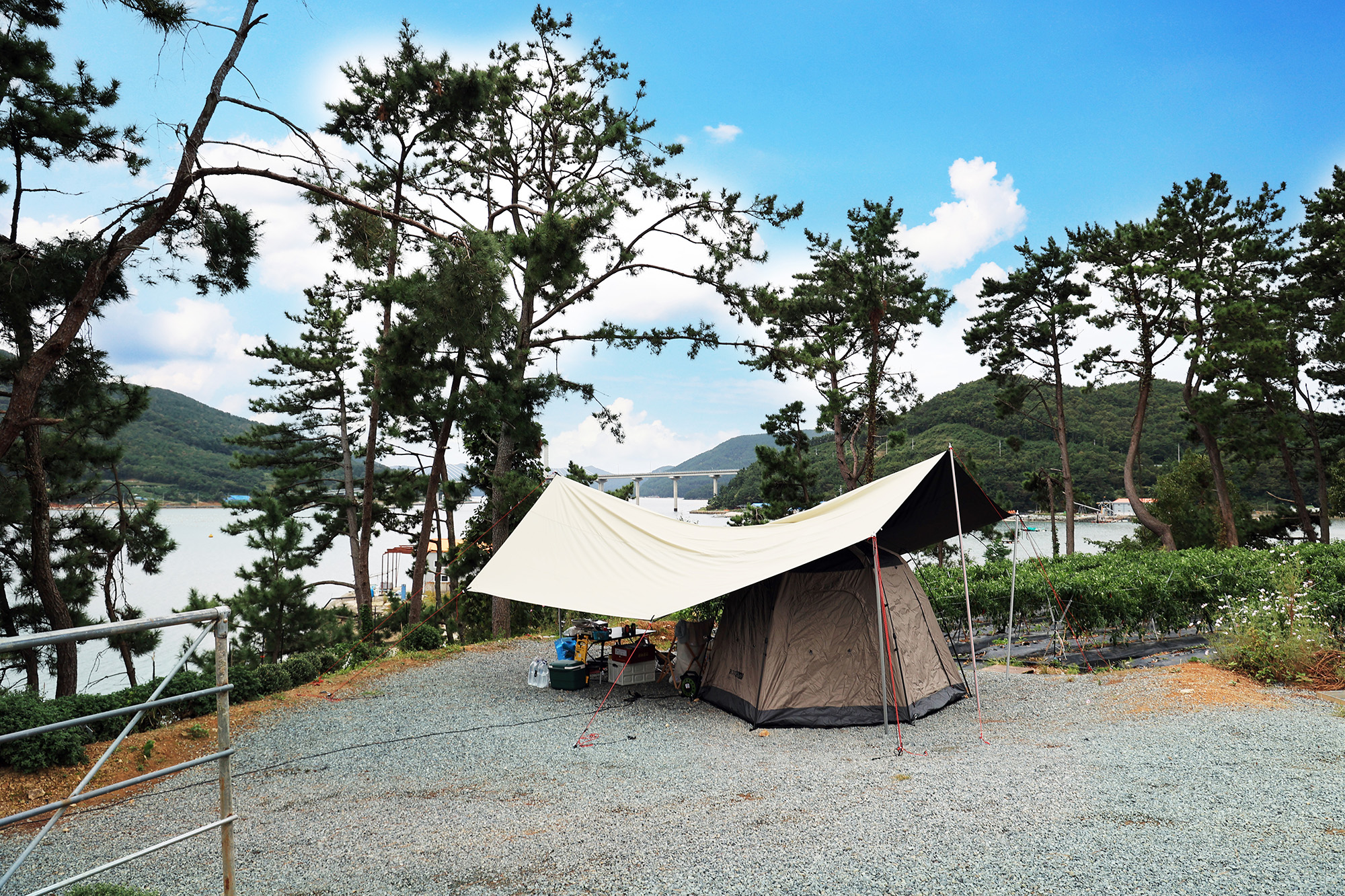 산달바다 캠핑장 이미지