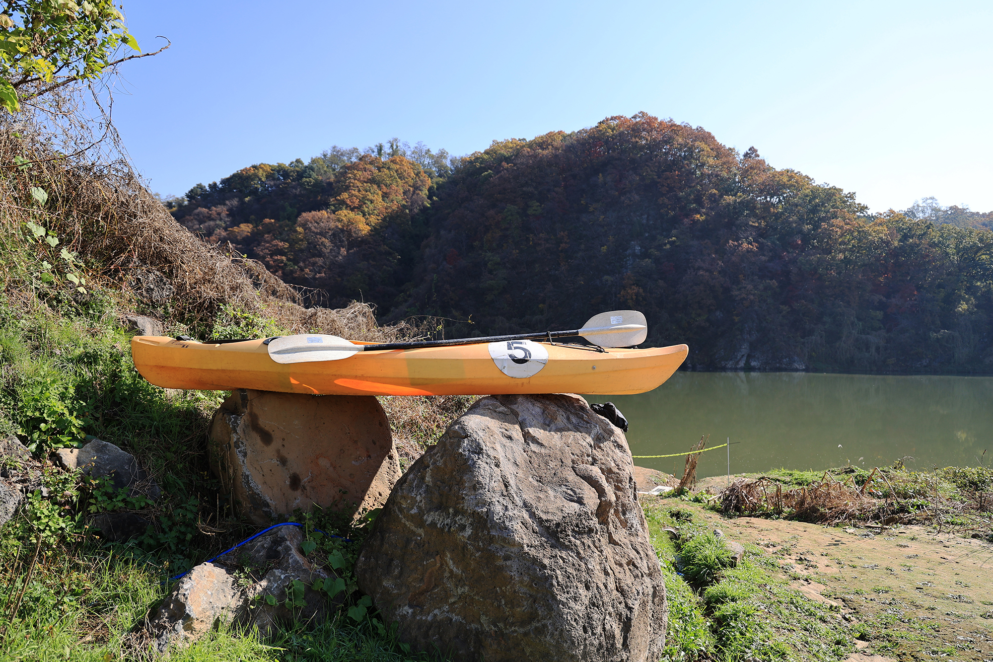 한탄강 카누 캠핑장 이미지