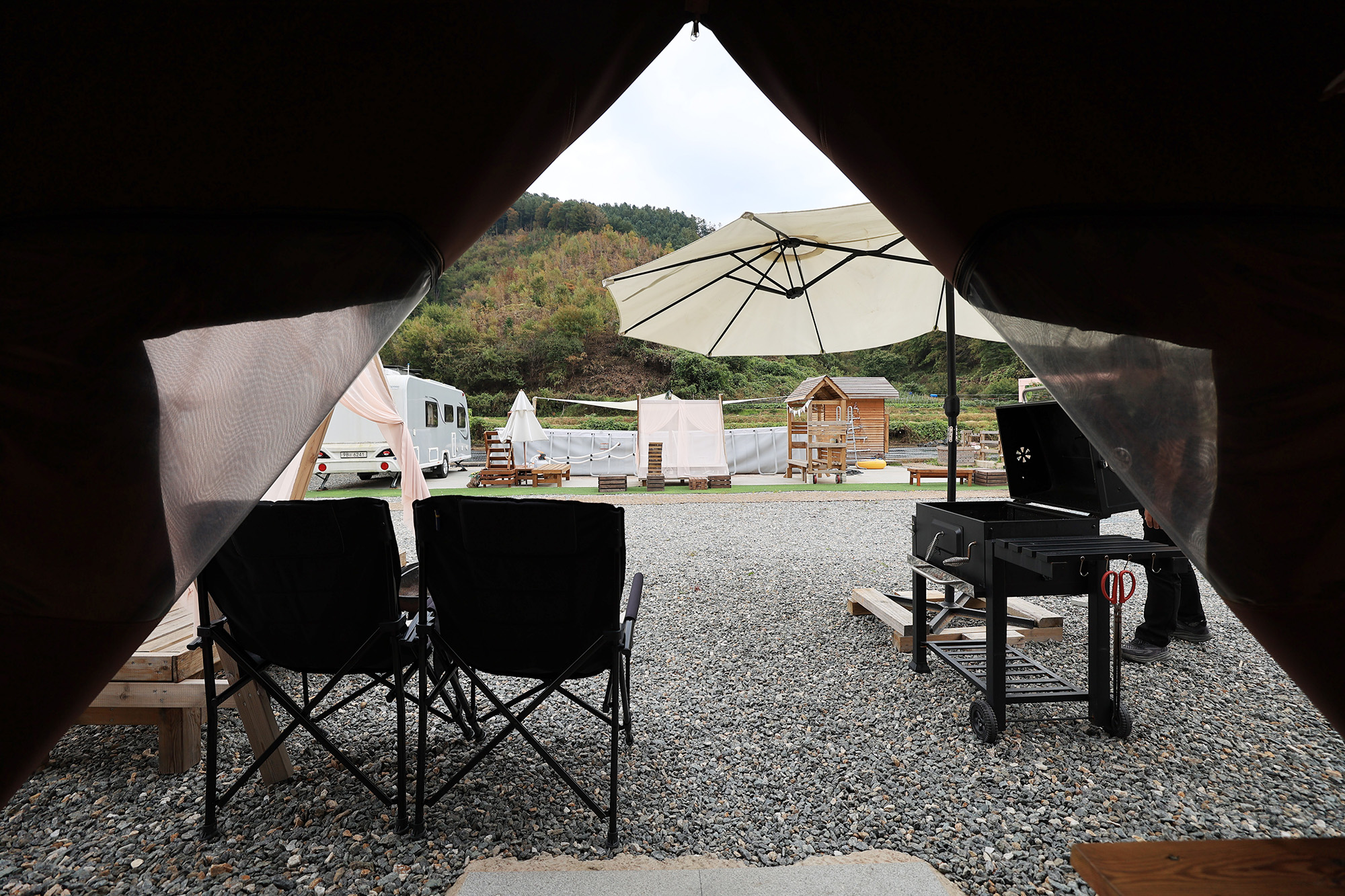 일루 글램핑 스파 이미지