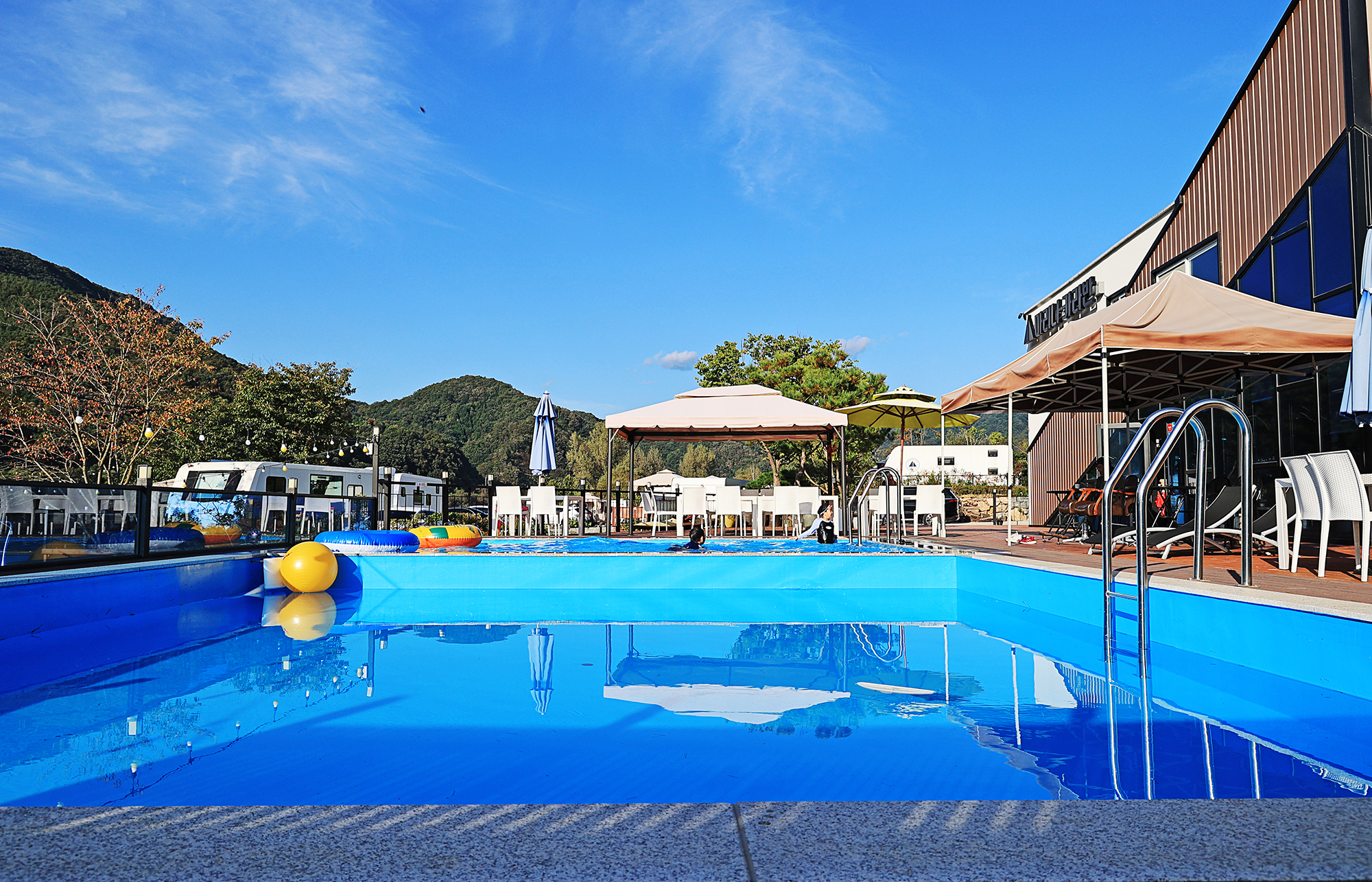 남이섬 마리나 카라반 이미지