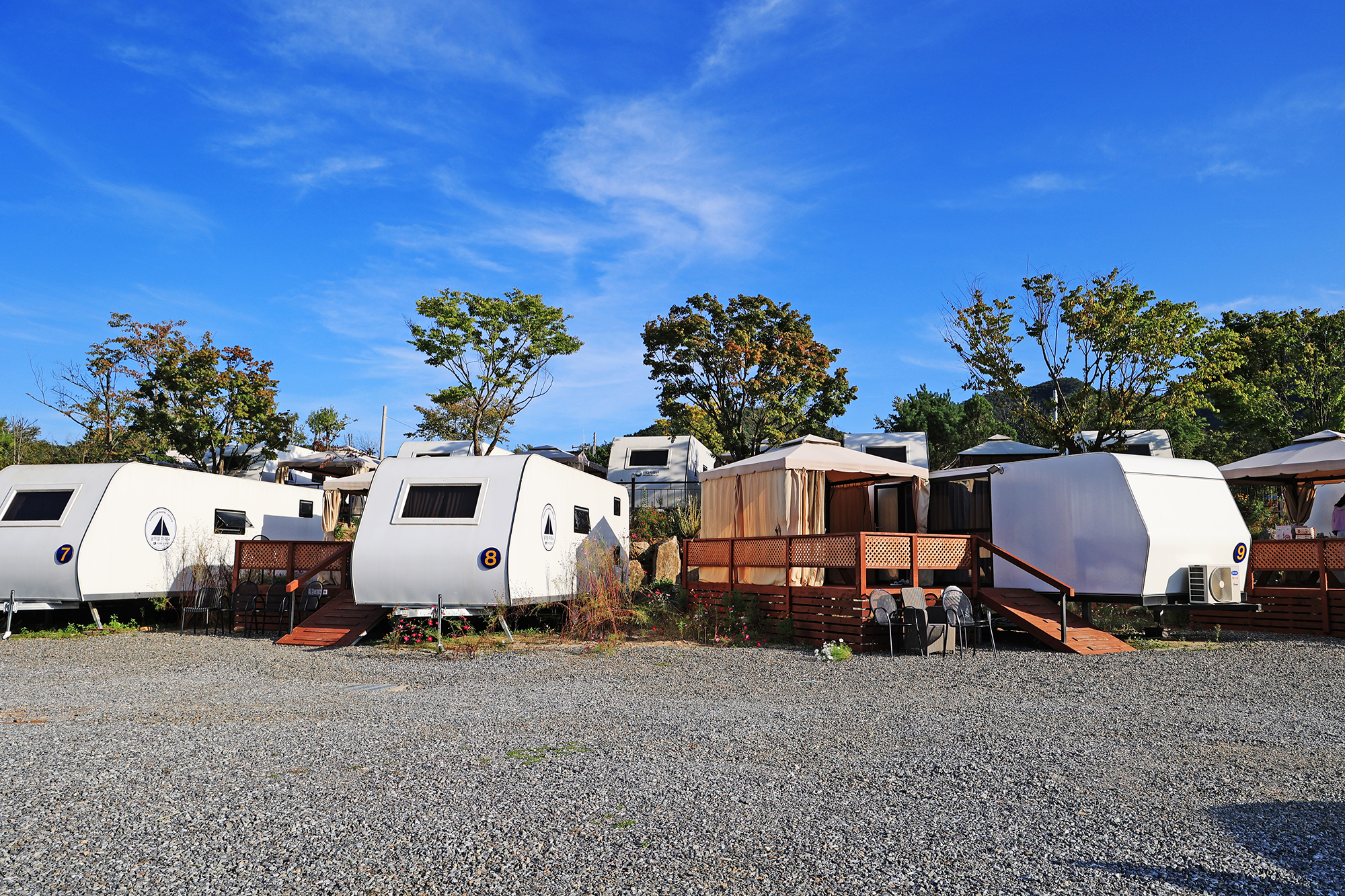 남이섬 마리나 카라반 이미지