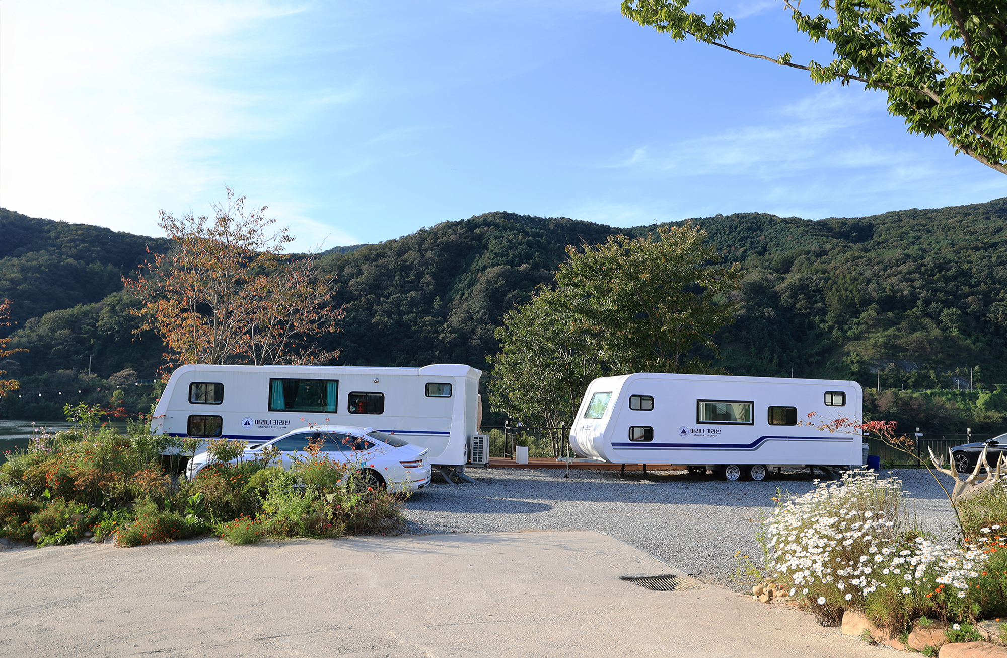 남이섬 마리나 카라반 이미지