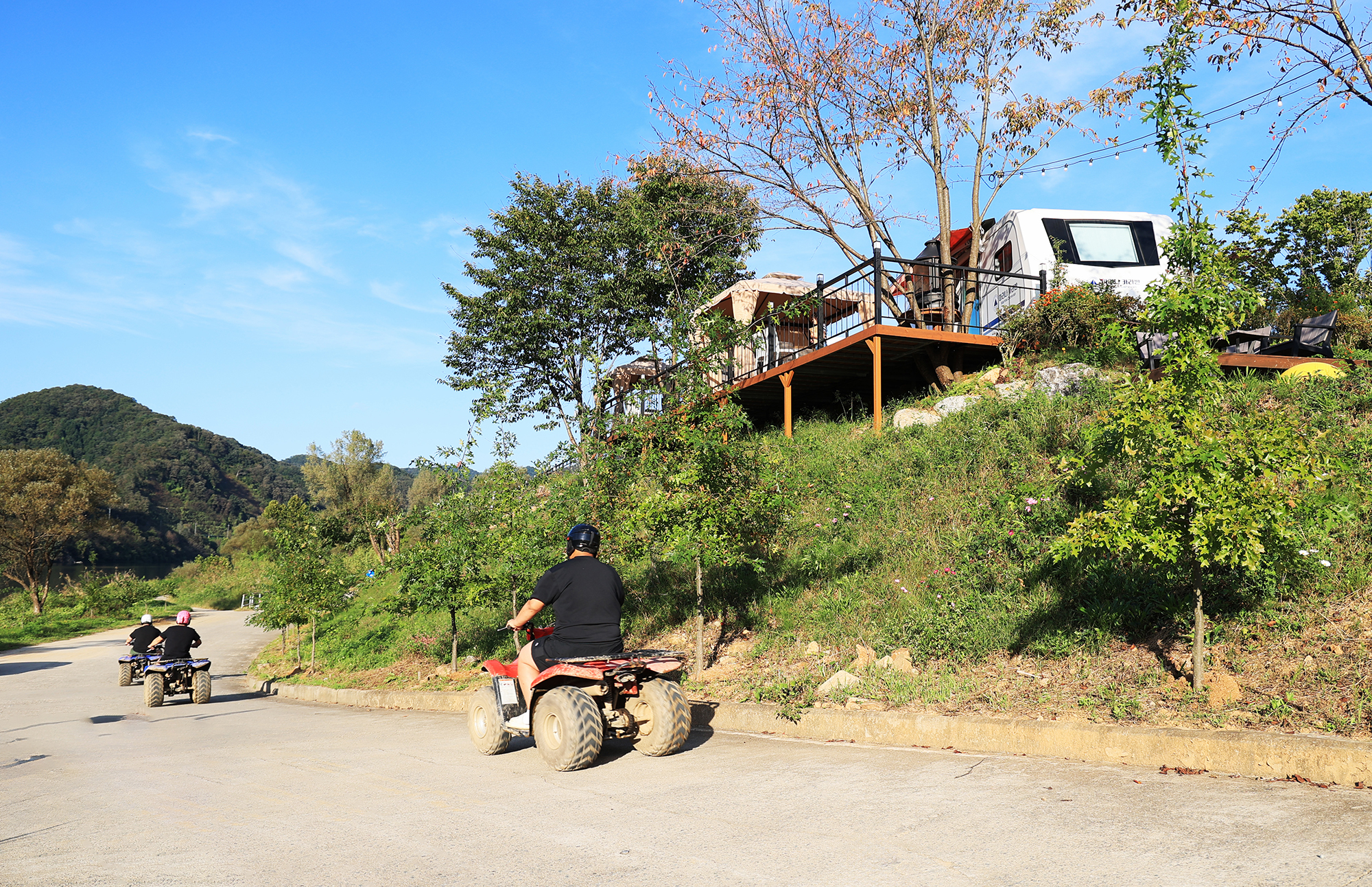 남이섬 마리나 카라반 이미지