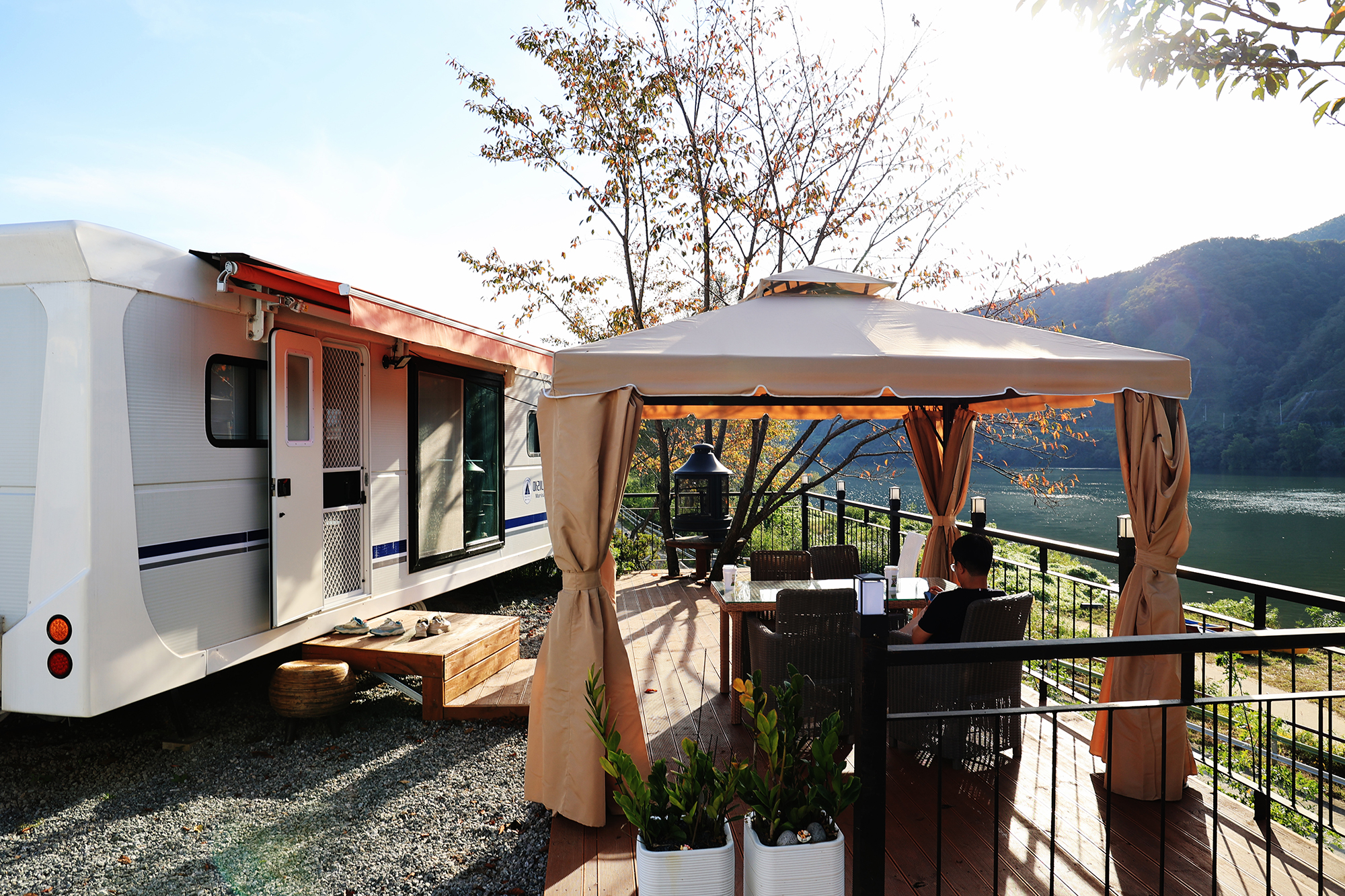 남이섬 마리나 카라반 이미지