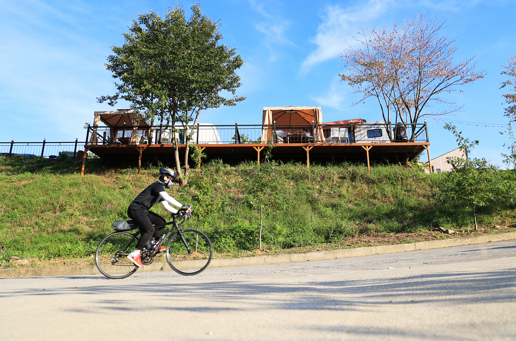 남이섬 마리나 카라반 이미지