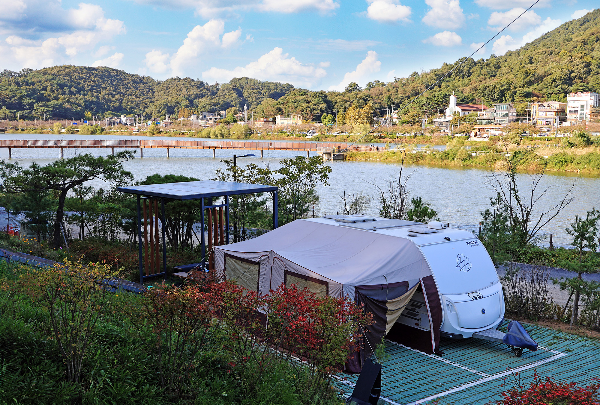 물왕호수캠핑 이미지