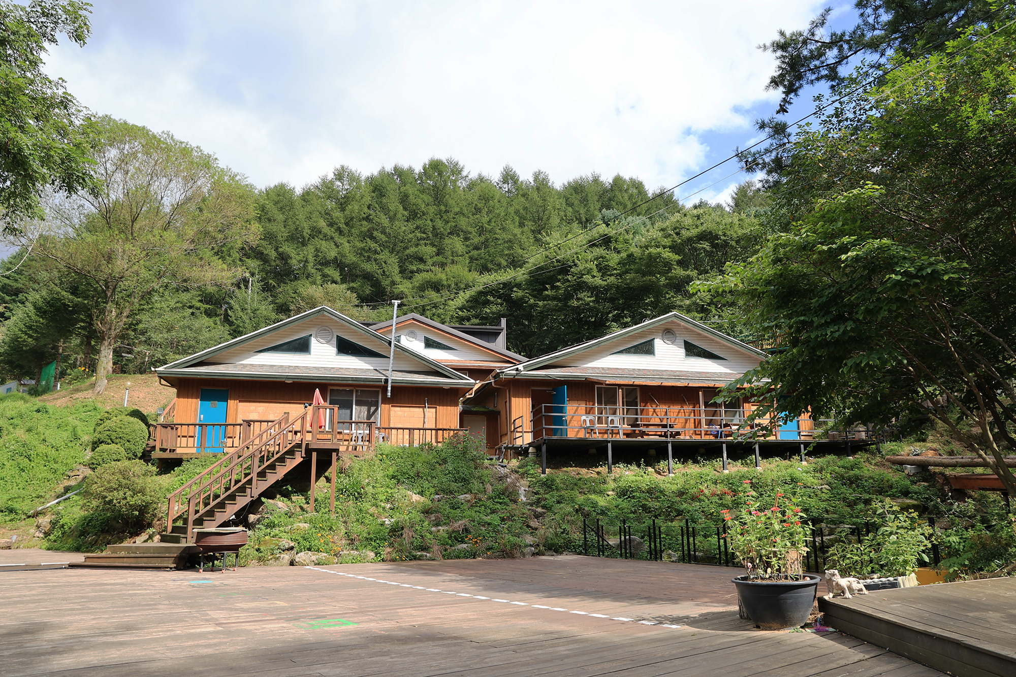 노섬브리아 야영장 이미지