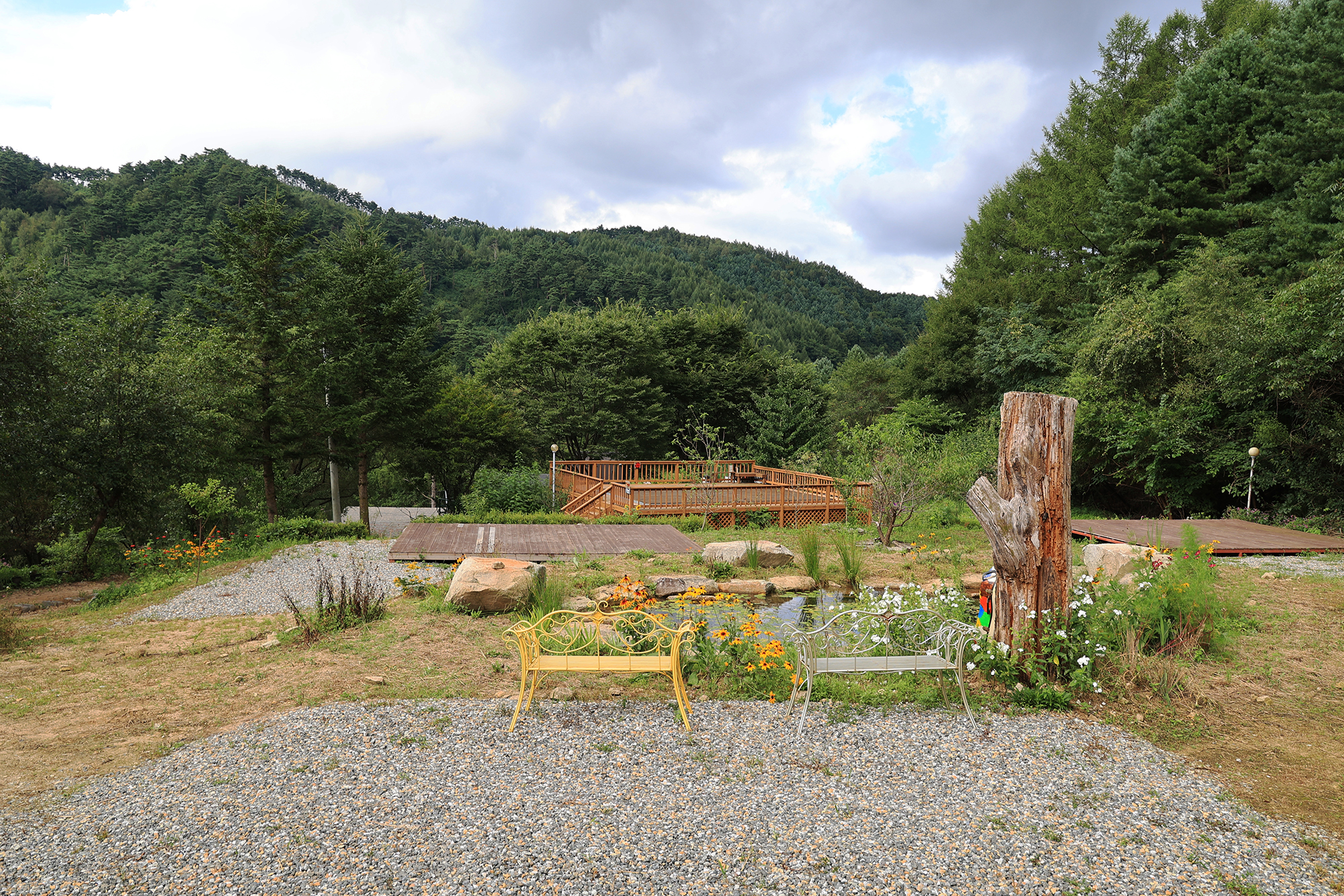 노섬브리아 야영장 이미지