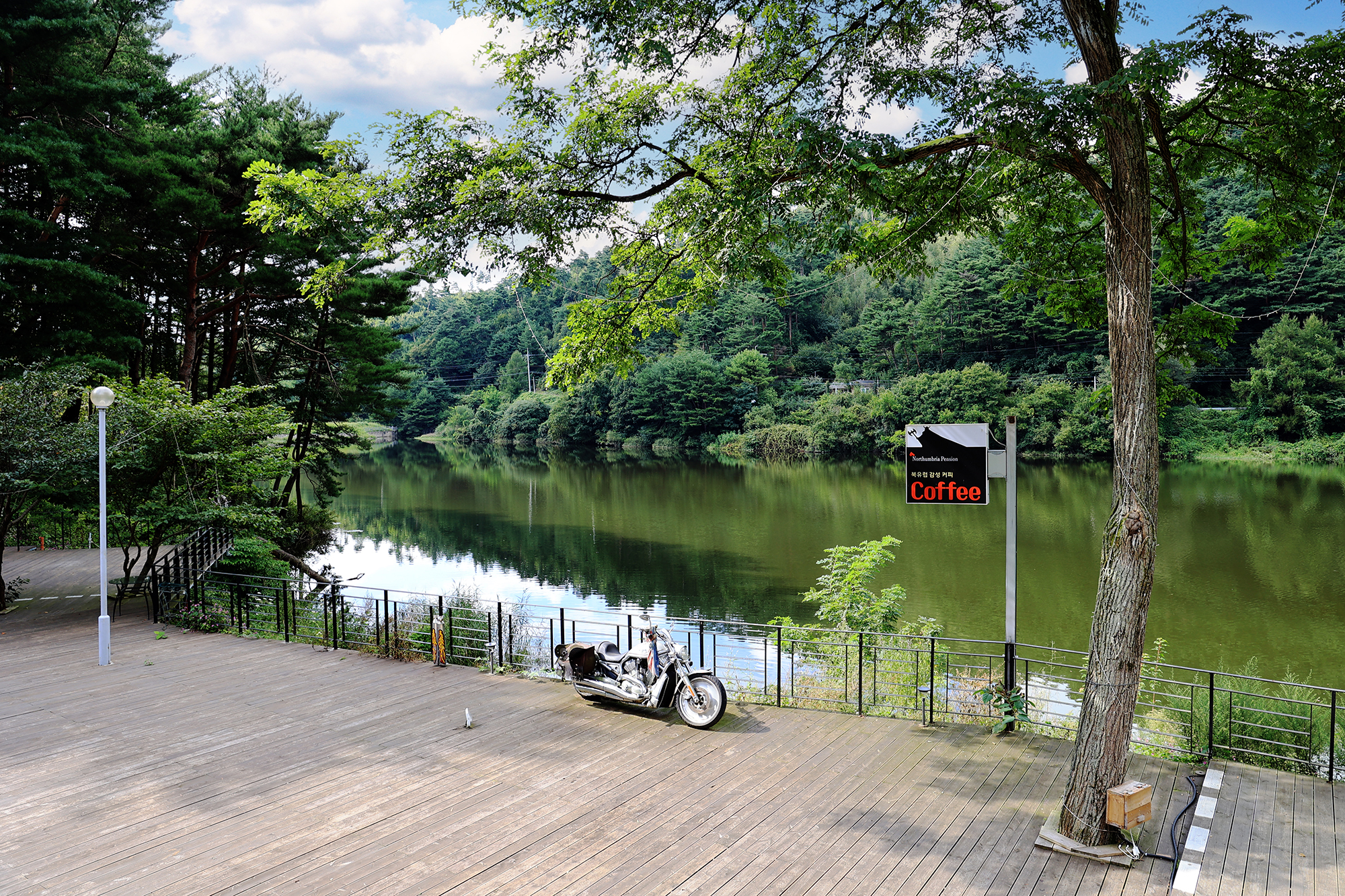 노섬브리아 야영장 이미지