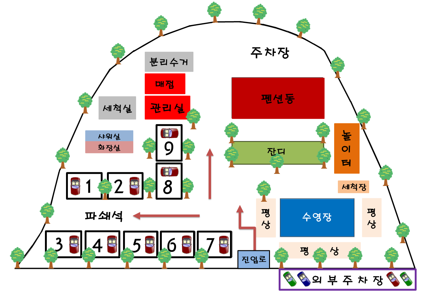 숲스토리야영장 이미지