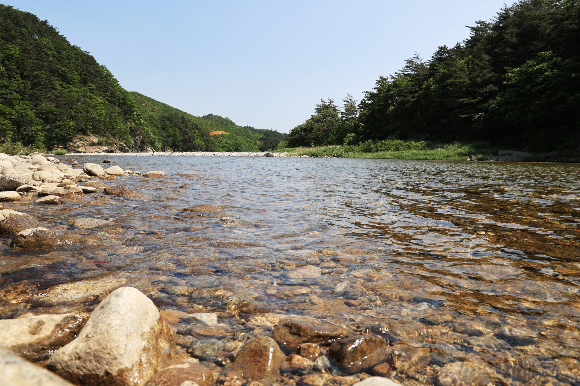 밴프 야영장 이미지