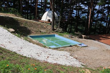 구름품은 캠핑장 사진