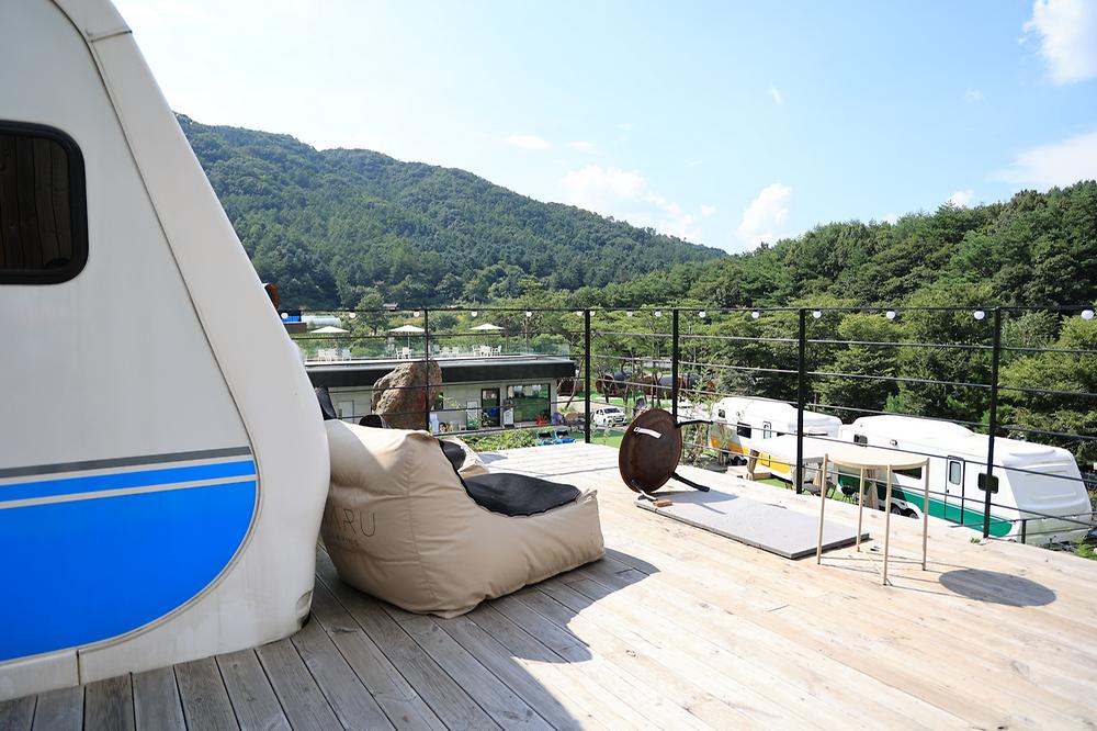 산정호수 마루글램핑 카라반