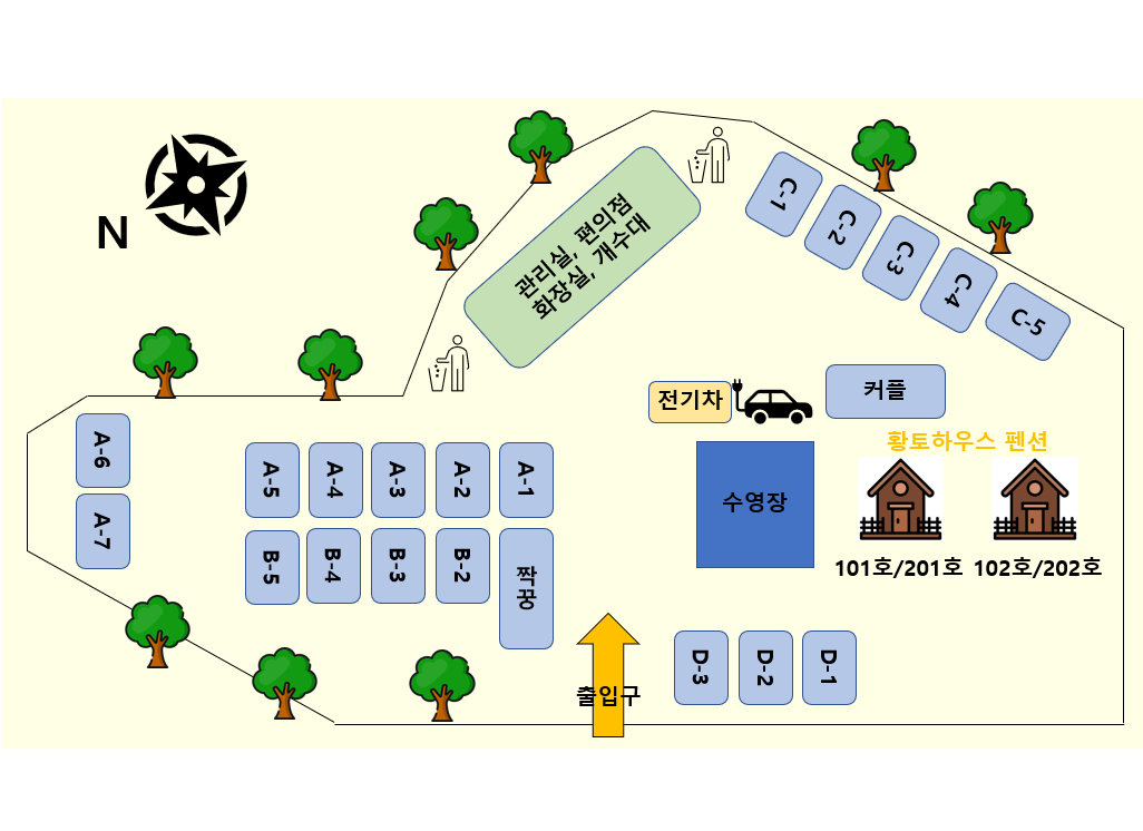 진안 황토하우스캠핑장 2