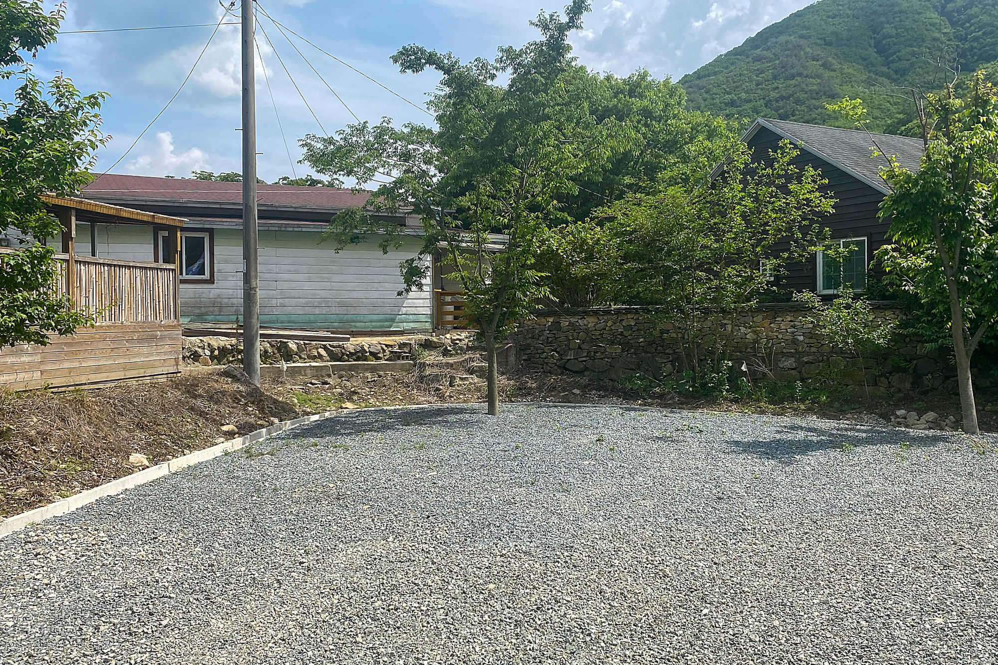 별빛 은하수 캠핑장 이미지