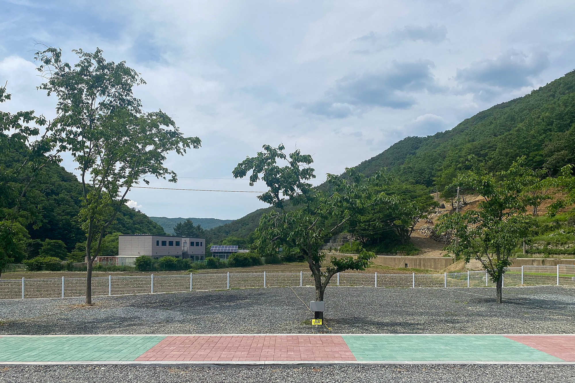 별빛 은하수 캠핑장 이미지