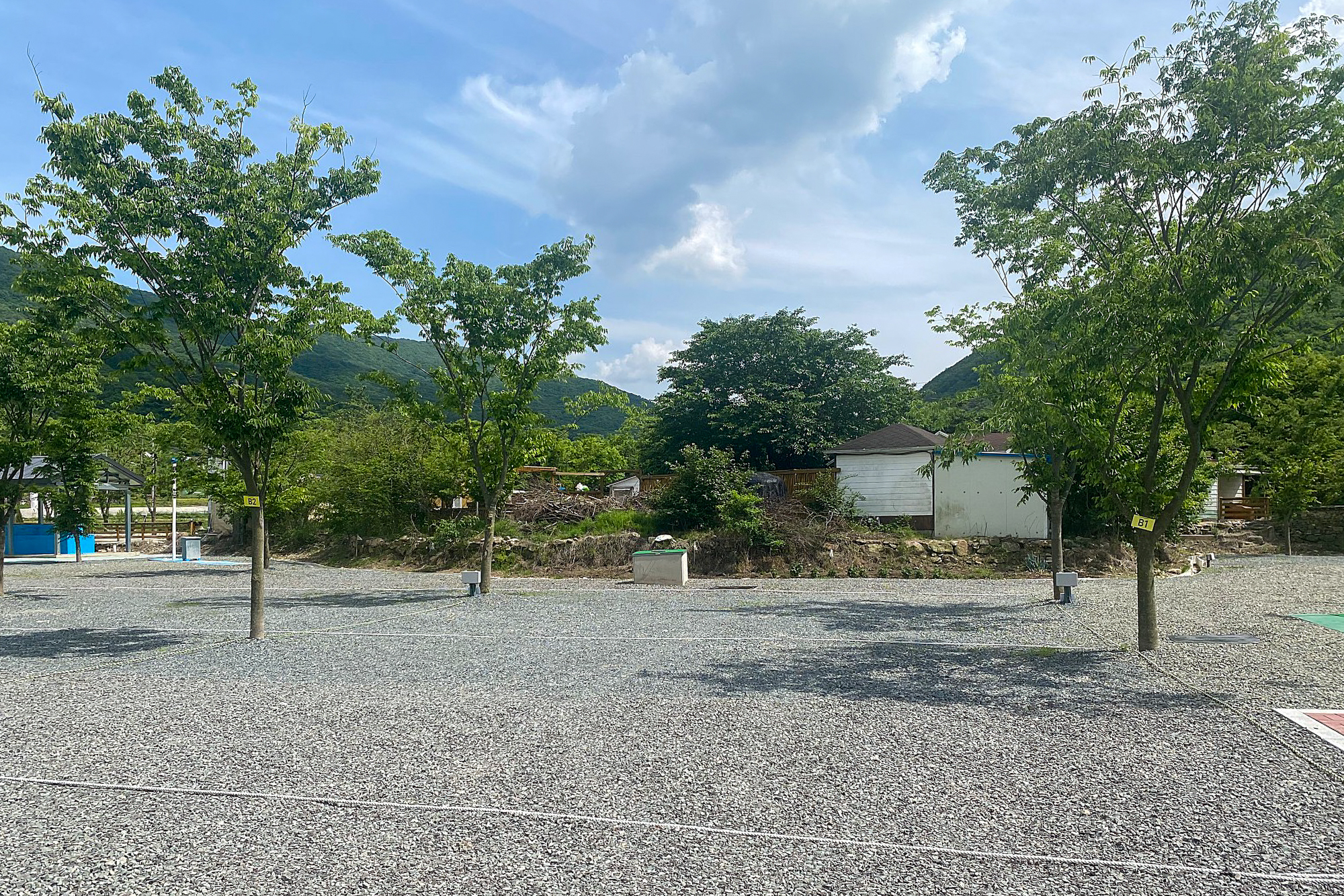 별빛 은하수 캠핑장 이미지