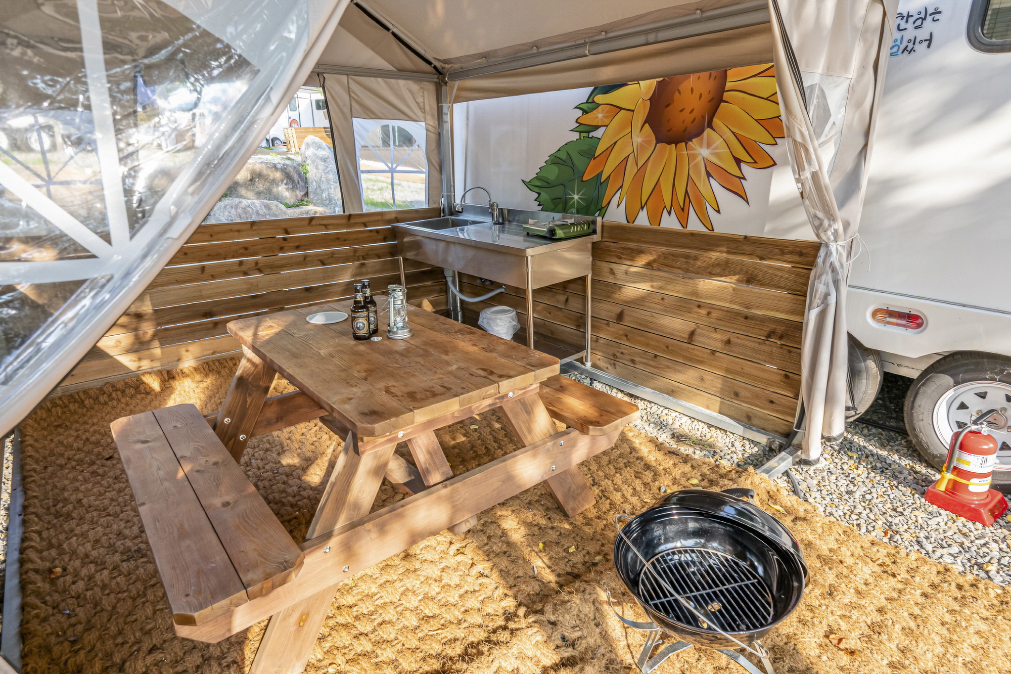 지리산 포레스트 카라반 파크 이미지