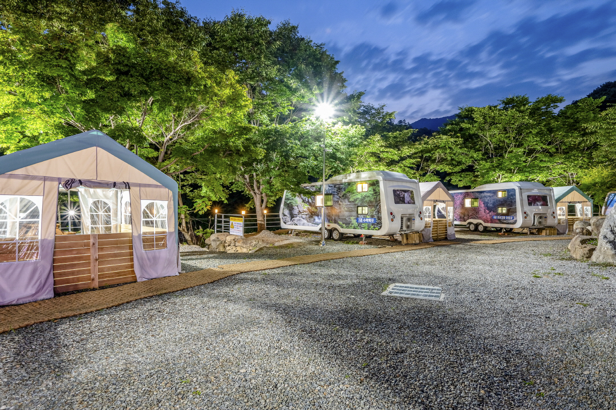 지리산 포레스트 카라반 파크 이미지