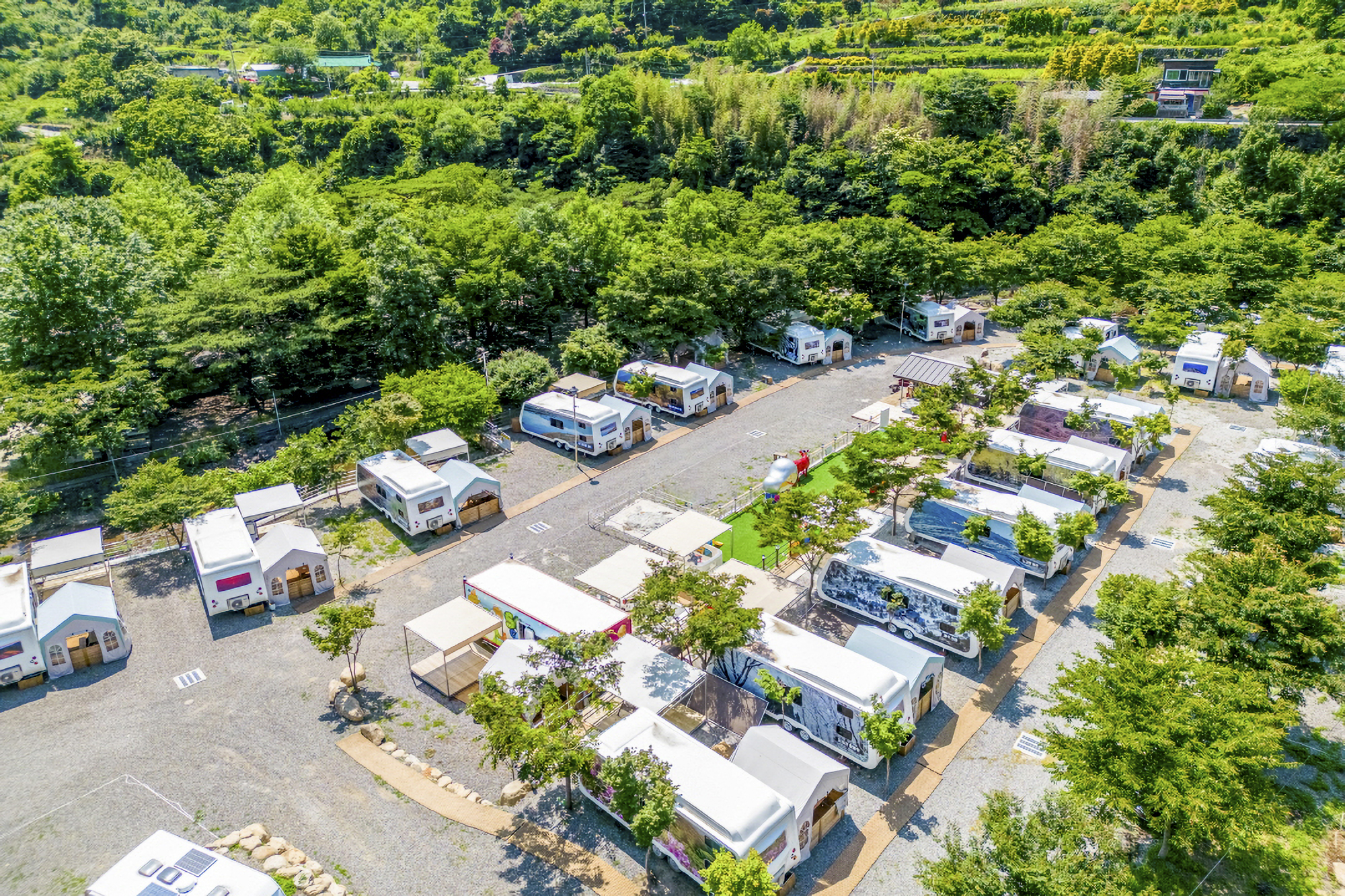 지리산 포레스트 카라반 파크 이미지