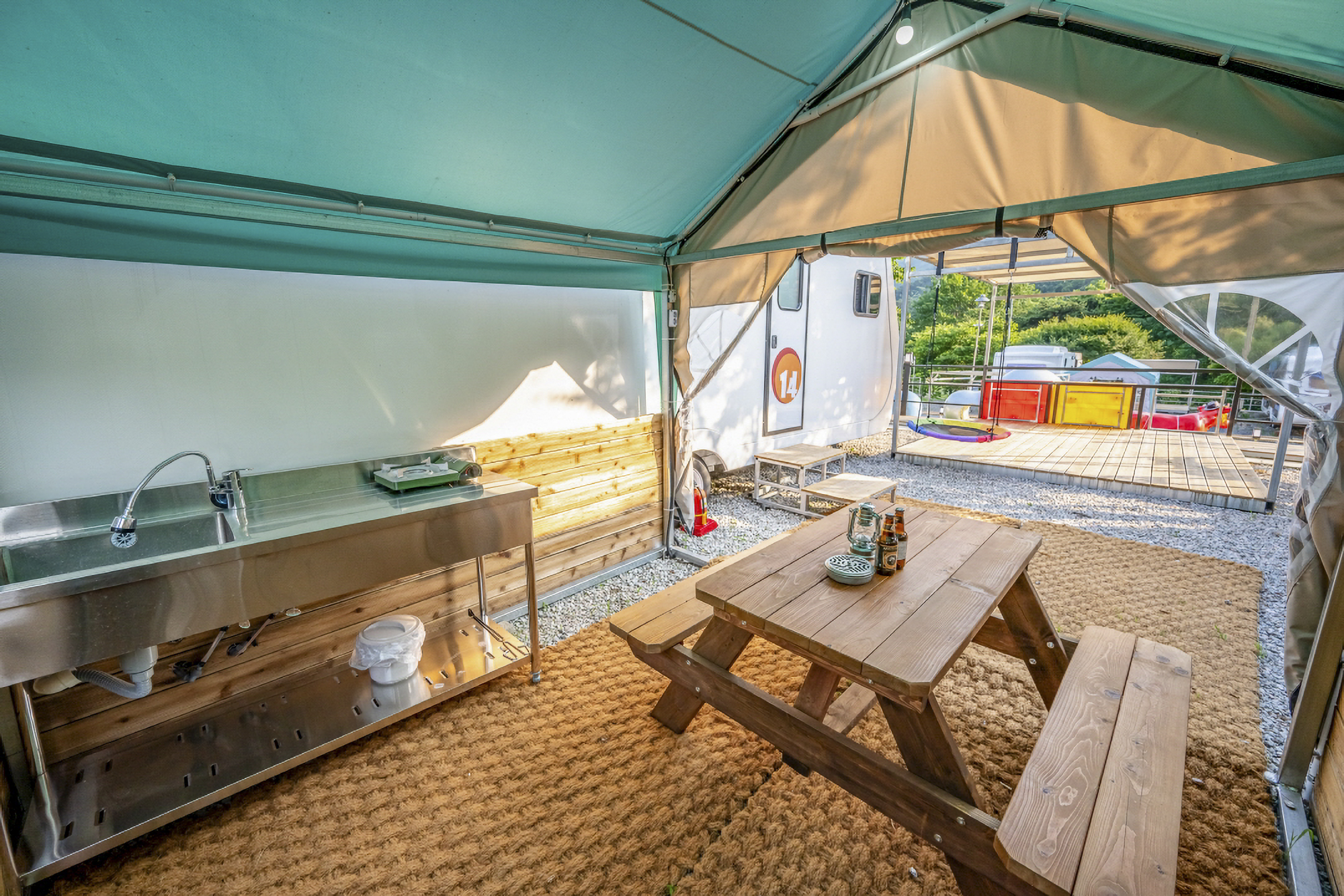 지리산 포레스트 카라반 파크 이미지