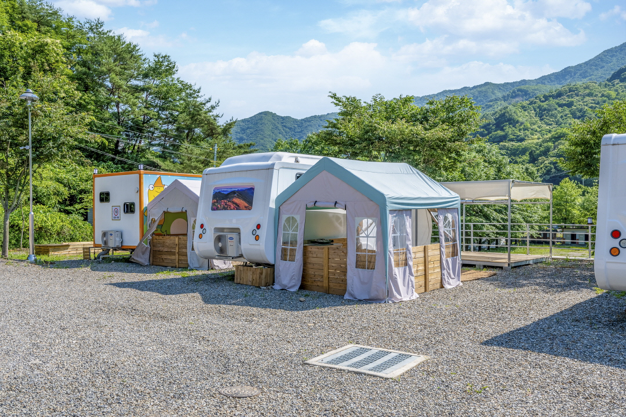 지리산 포레스트 카라반 파크 이미지