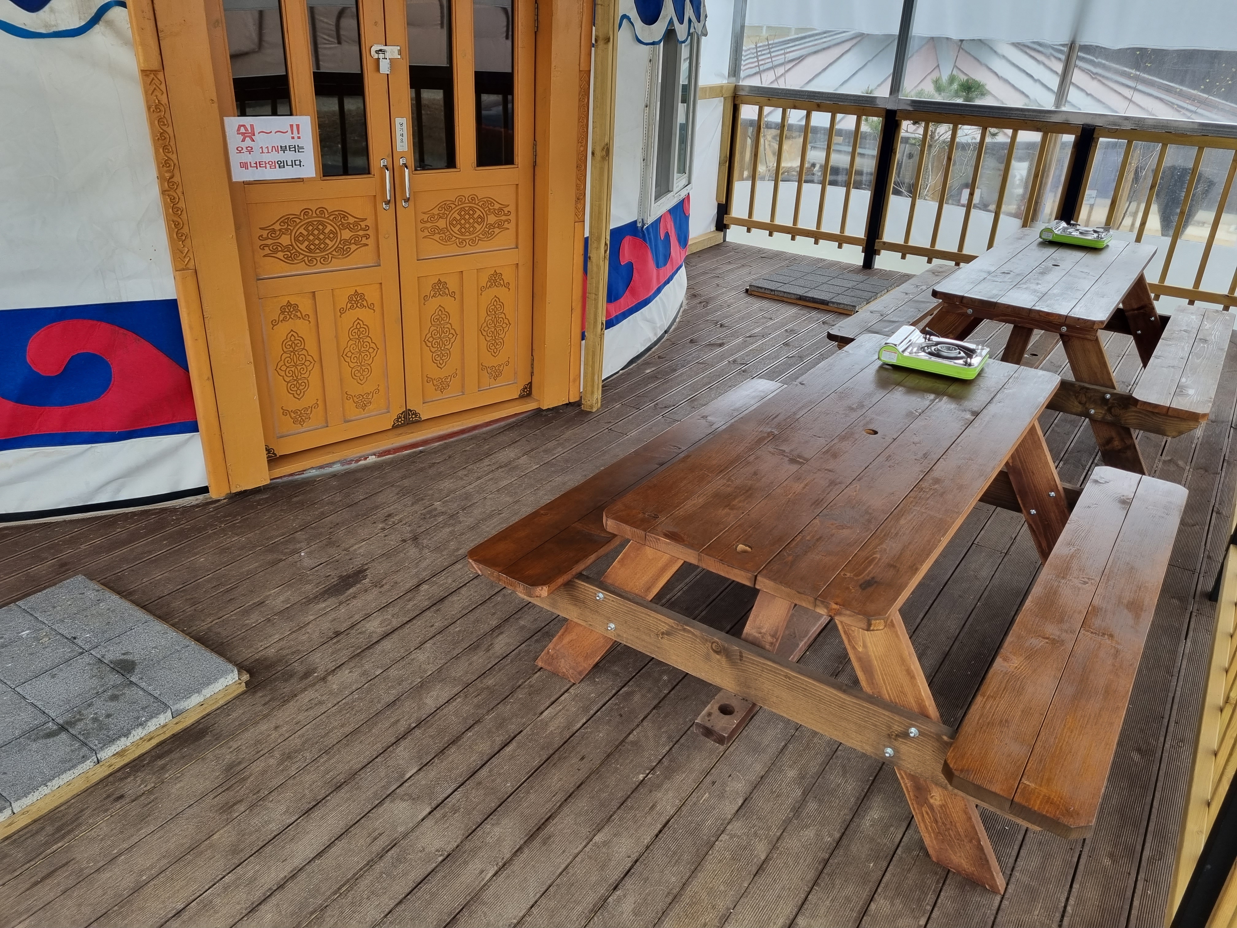 천안 산들바람 글램핑장 이미지