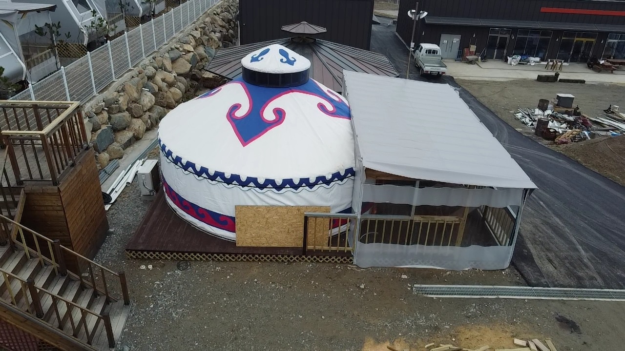 천안 산들바람 글램핑장 이미지