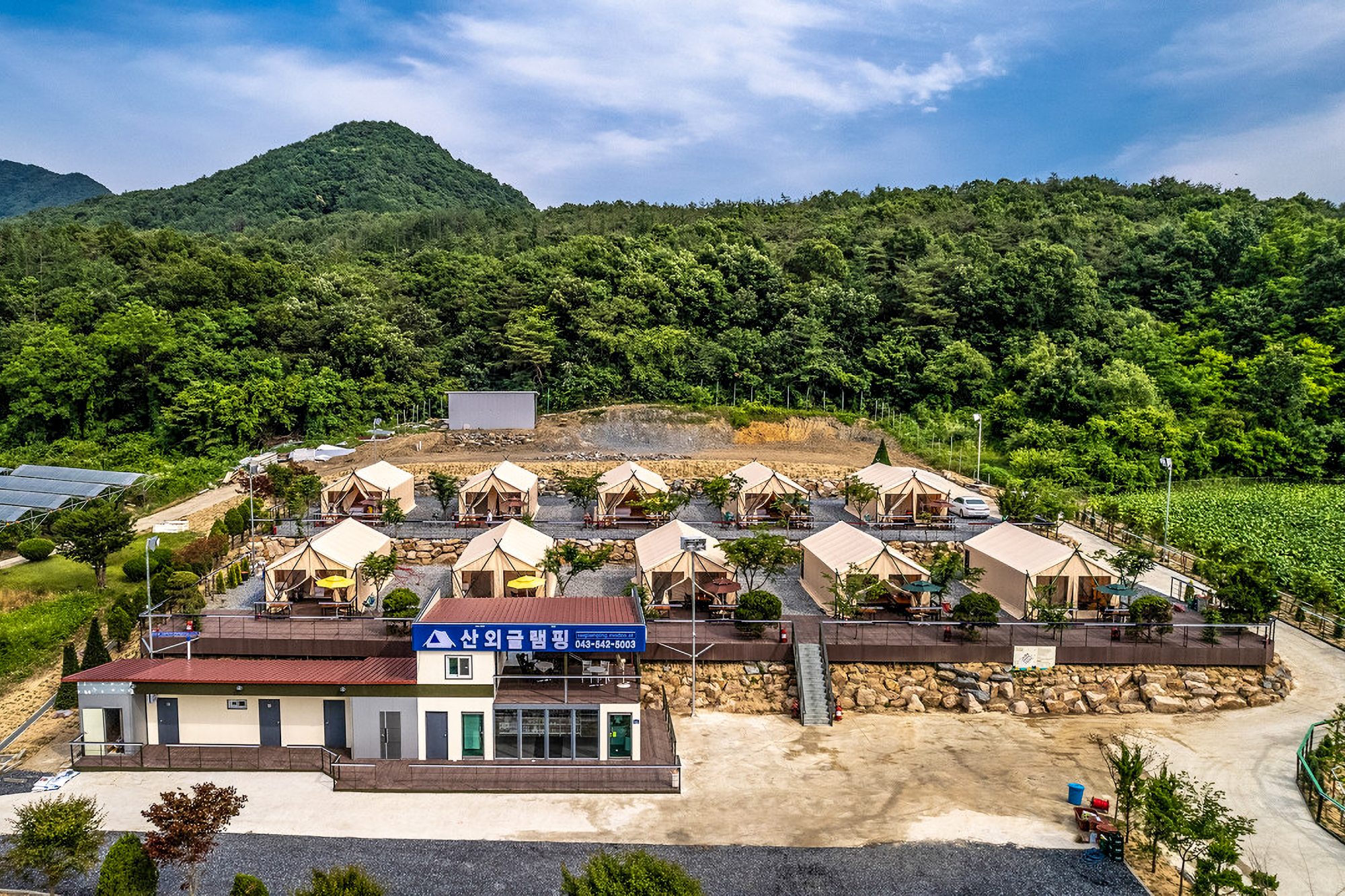산외 글램핑 이미지