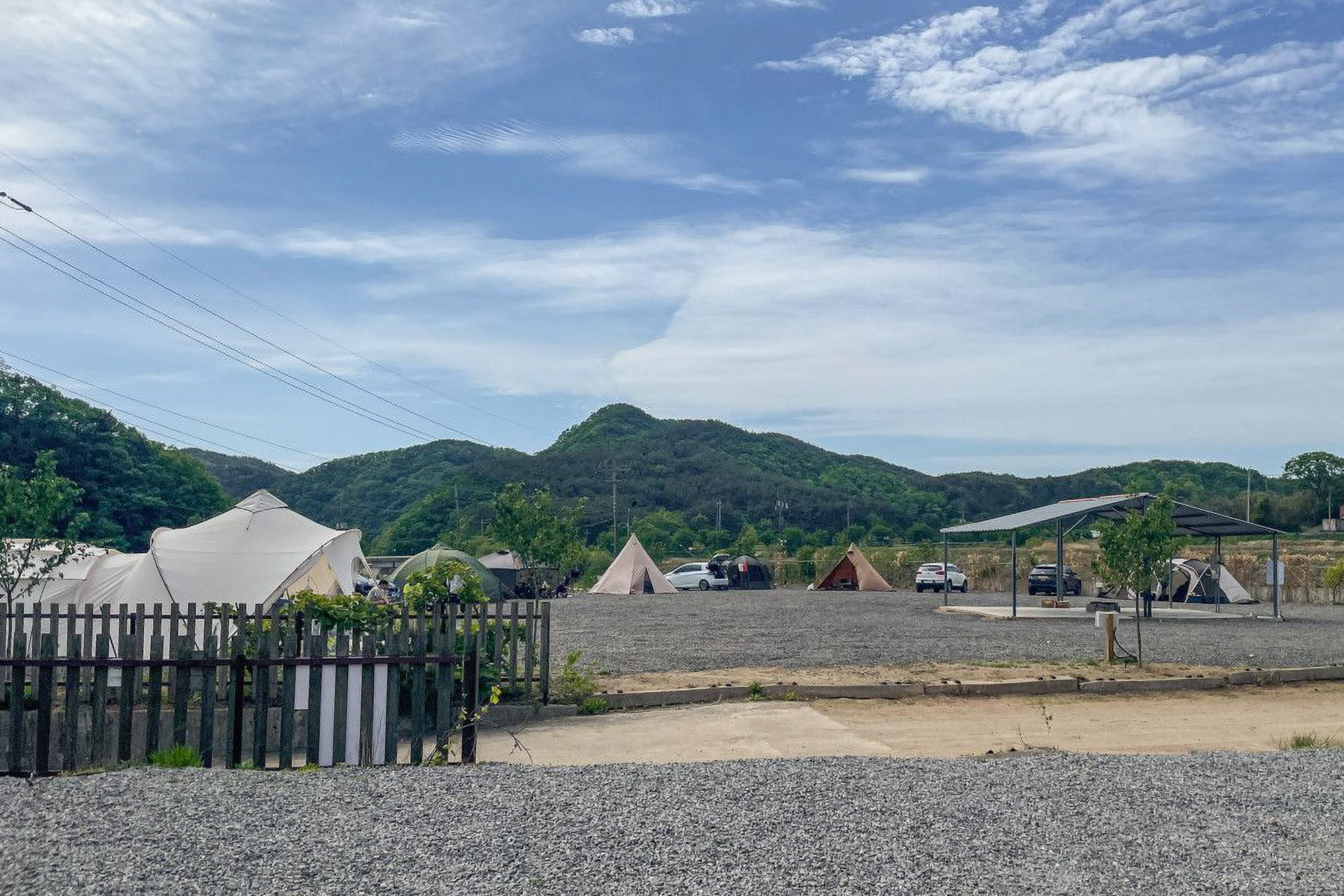 하이스토리 캠핑장 이미지