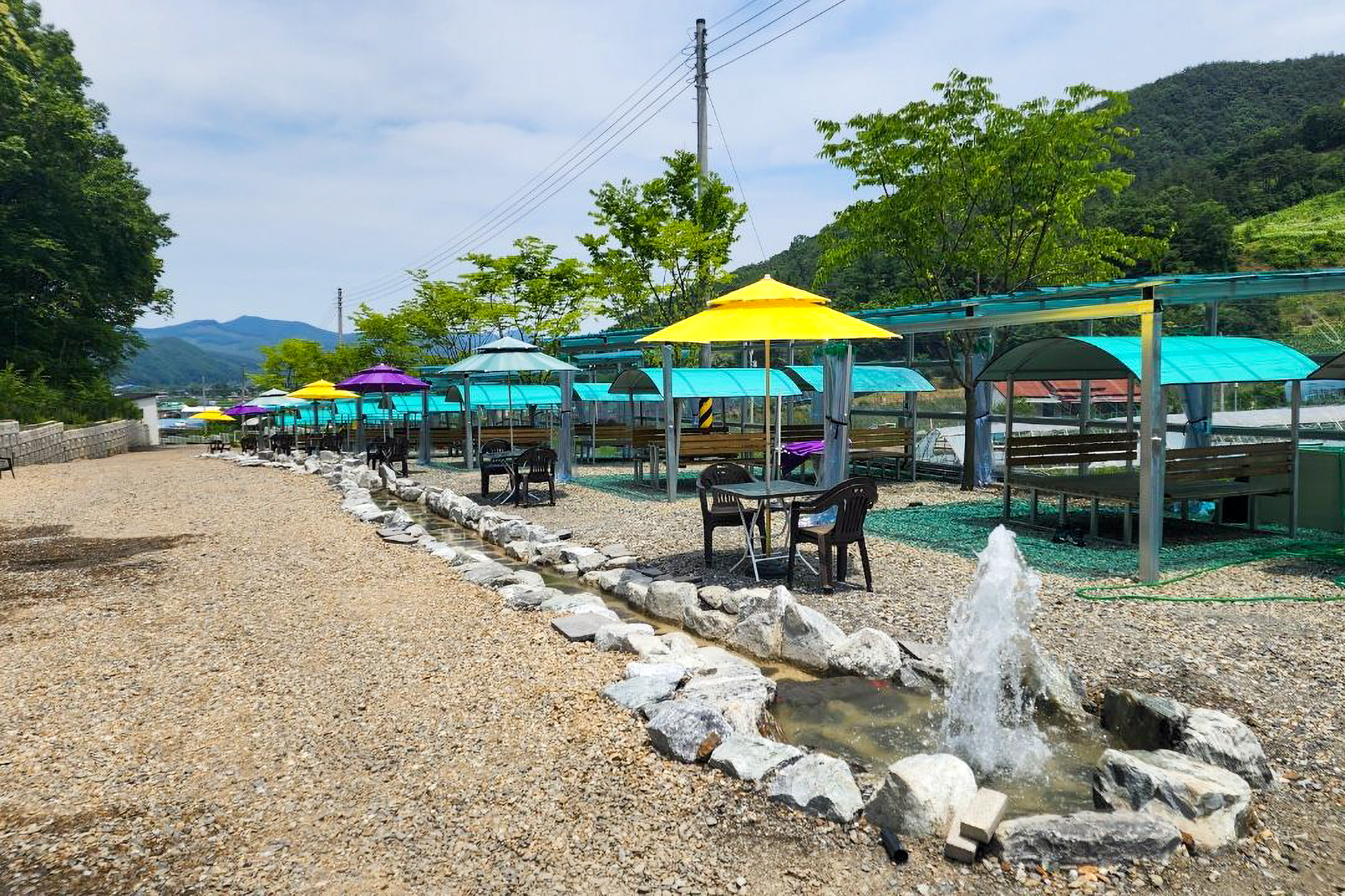 오로라 캠핑장 이미지