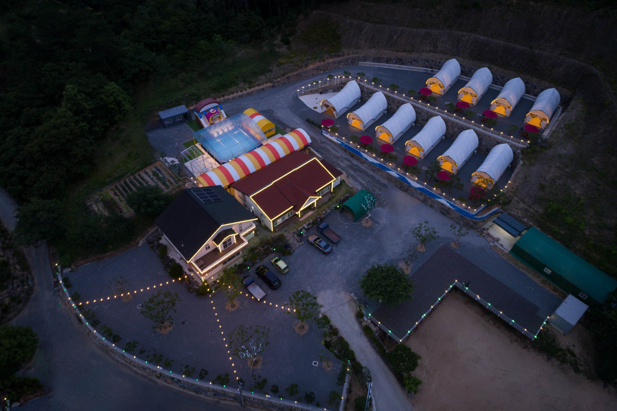 청솔글램핑장 이미지