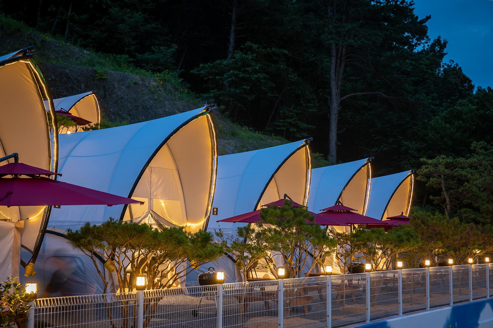 청솔글램핑장 이미지