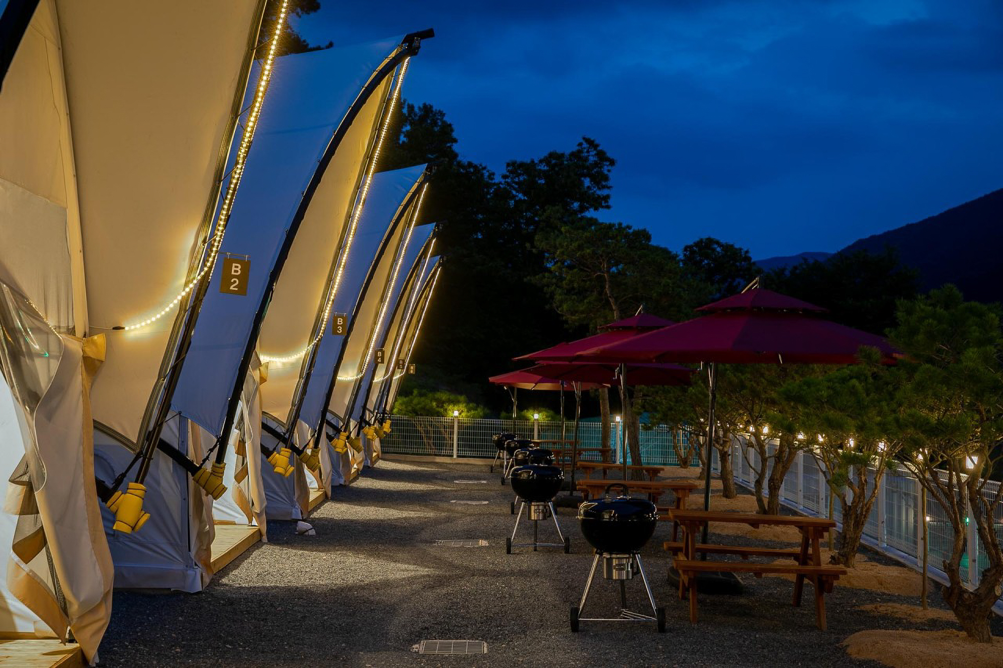 청솔글램핑장 이미지