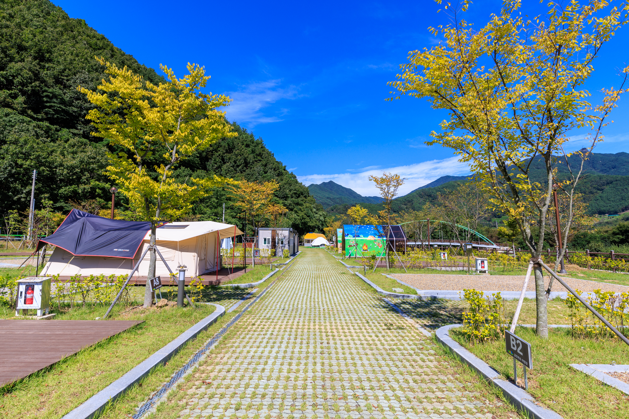 금천계곡 야영장 이미지