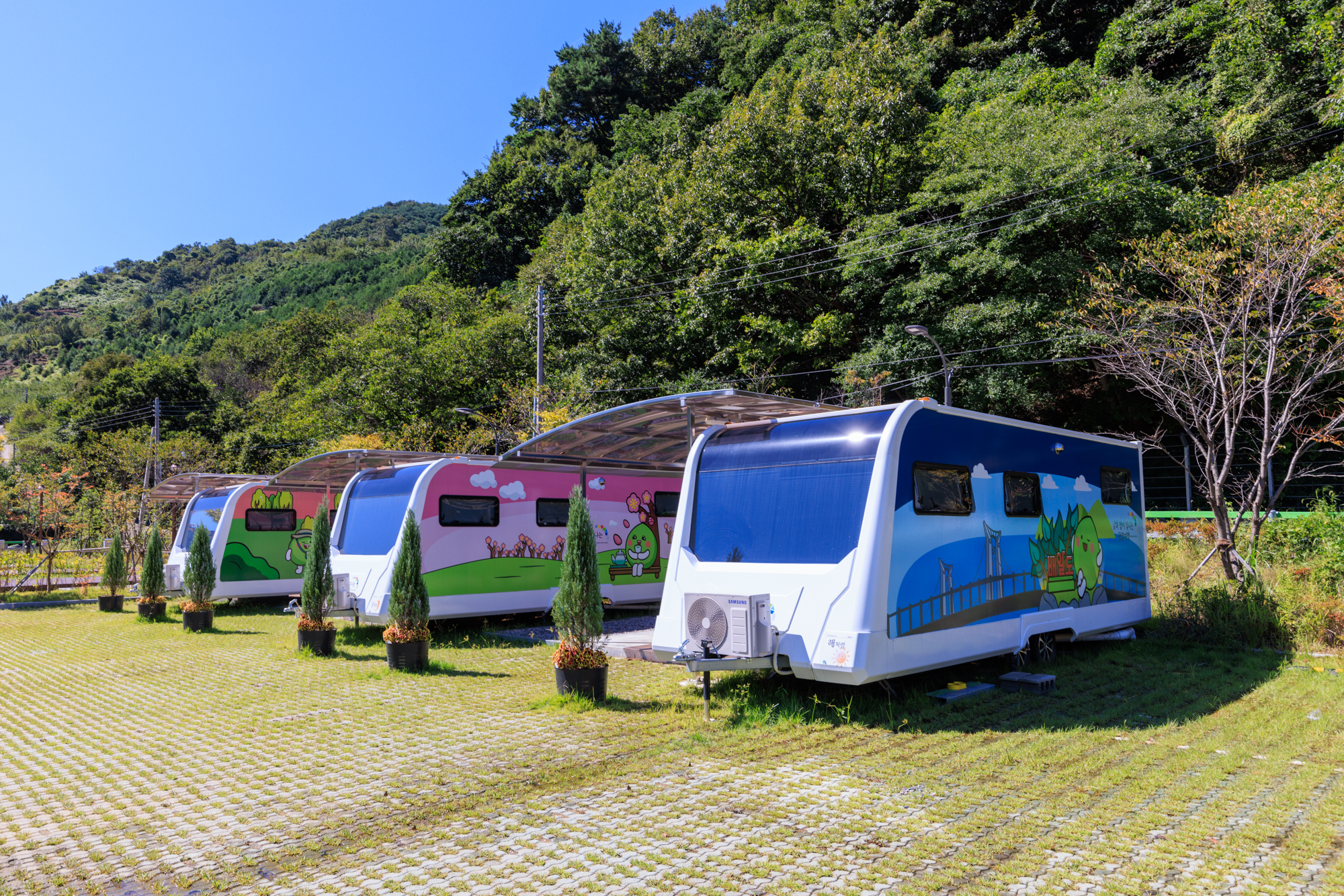 금천계곡 야영장 이미지