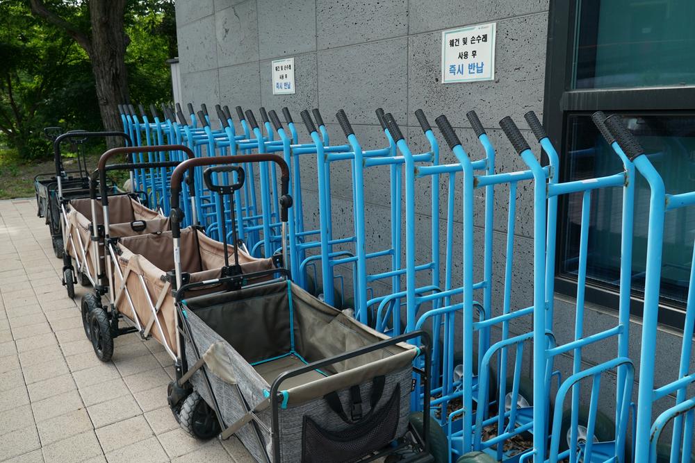 북한산 사기막야영장