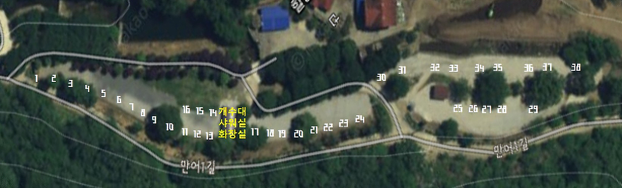 벌곡 산속 캠핑장 이미지