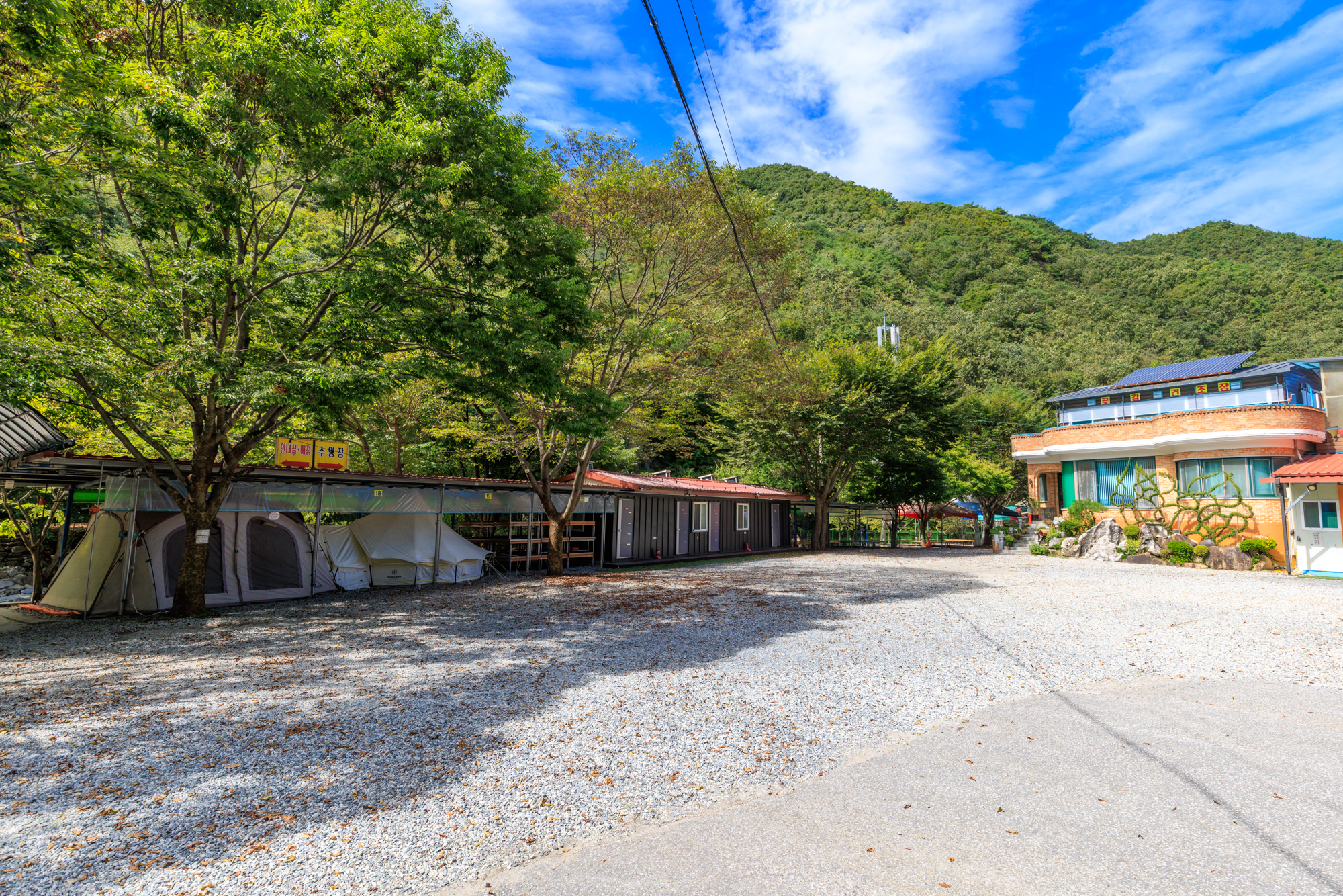 수룡캠핑장 이미지