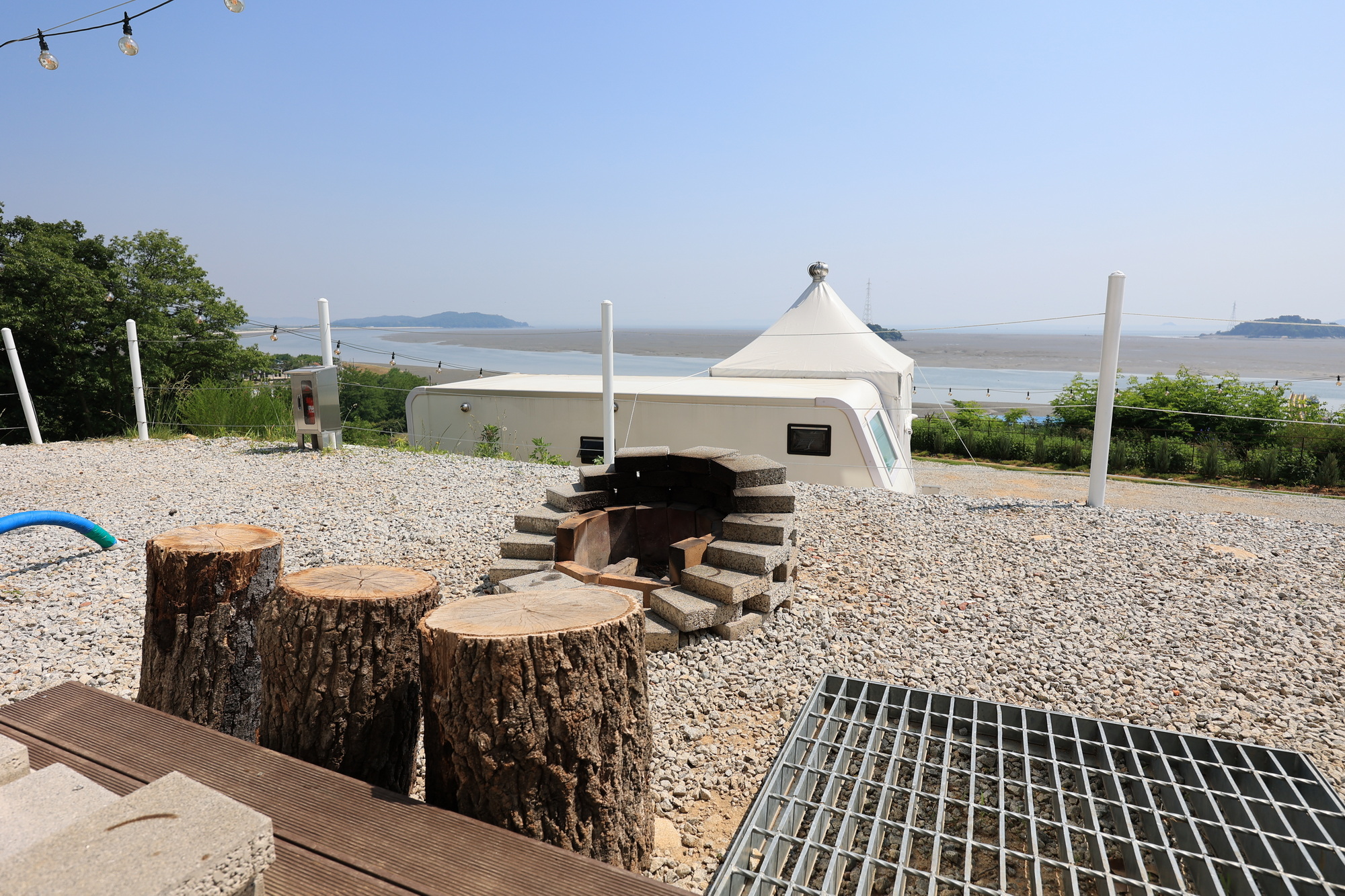 오우스 카라반 캠핑장 이미지