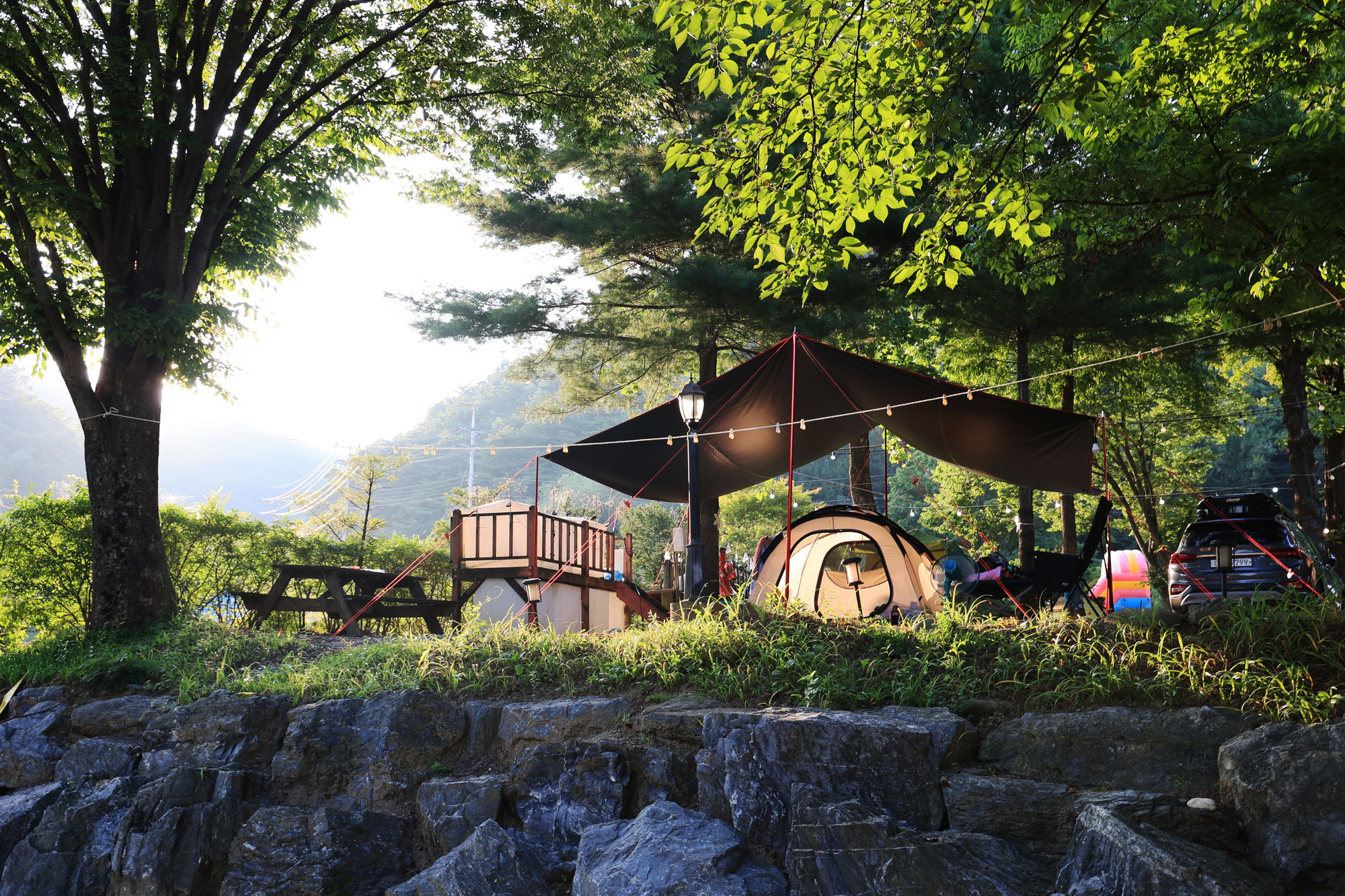 당마루관광농원캠핑장 이미지