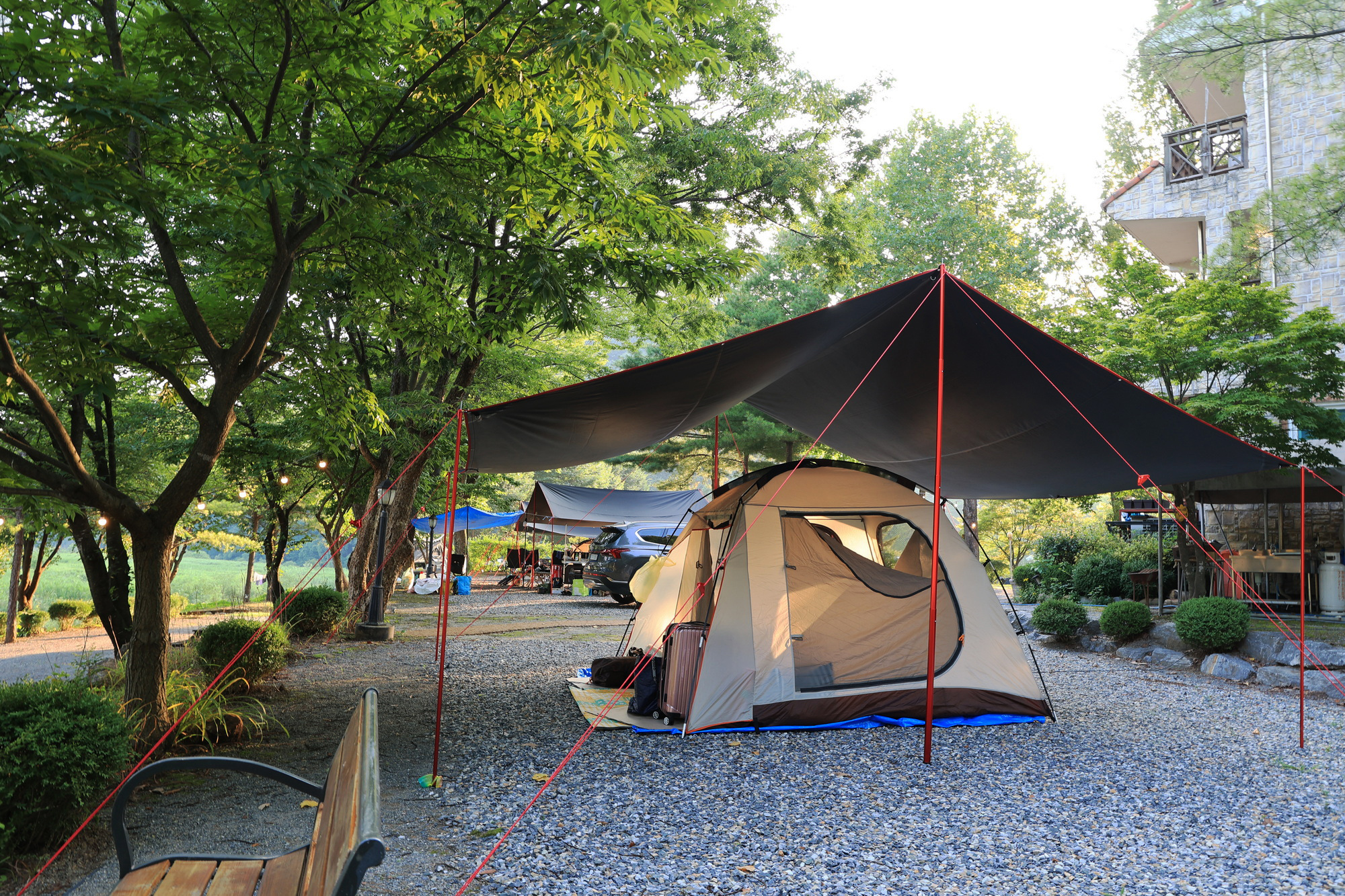 당마루관광농원캠핑장 이미지